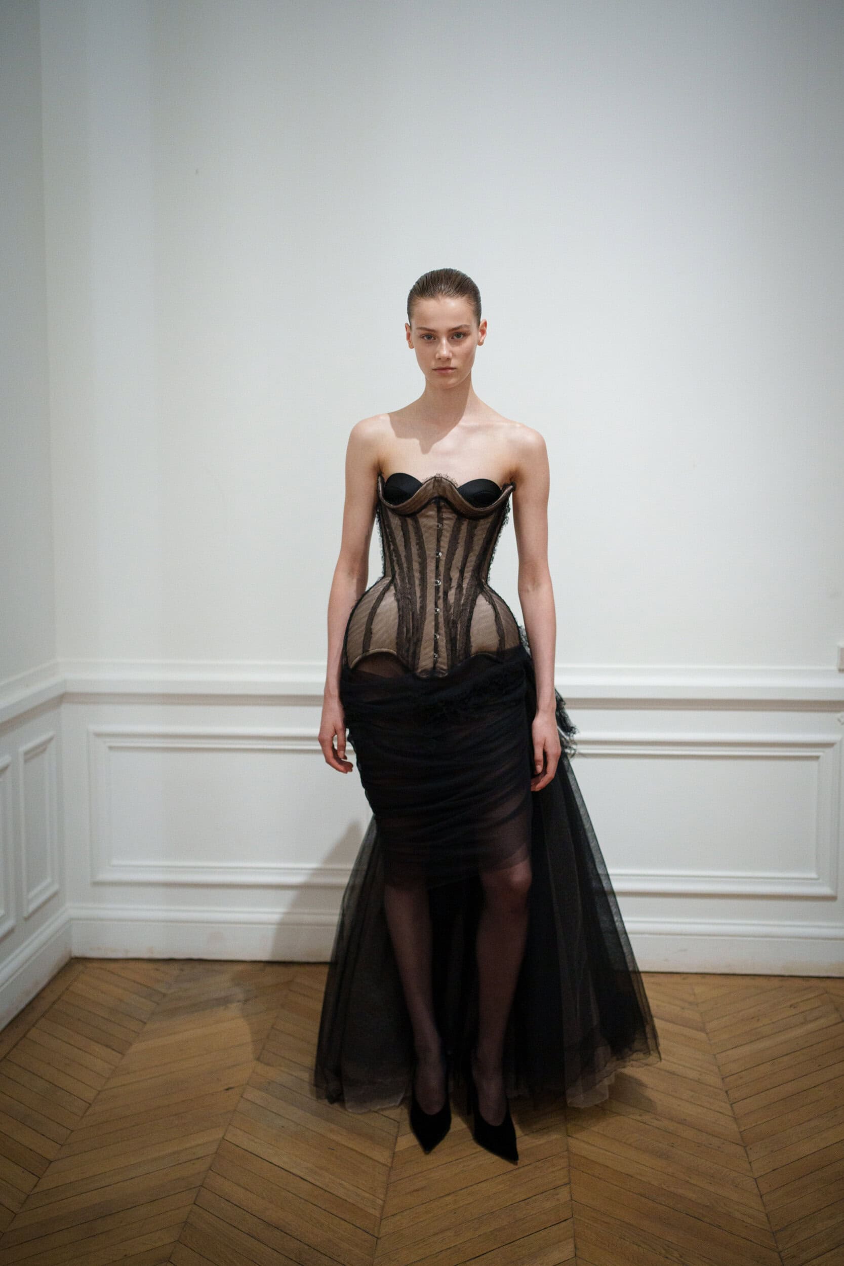 Ashi Studio Fall 2025 Couture Fashion Show Backstage