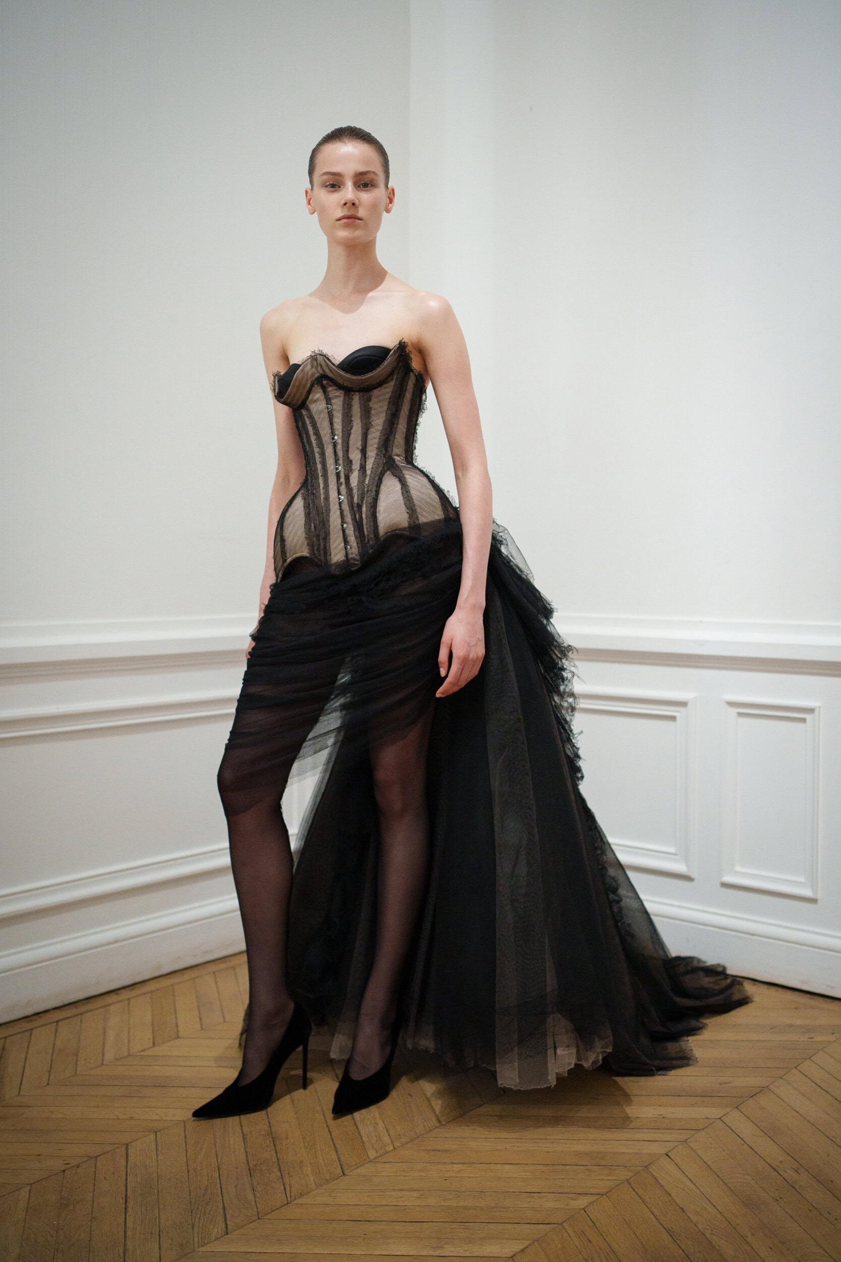 Ashi Studio Fall 2025 Couture Fashion Show Backstage
