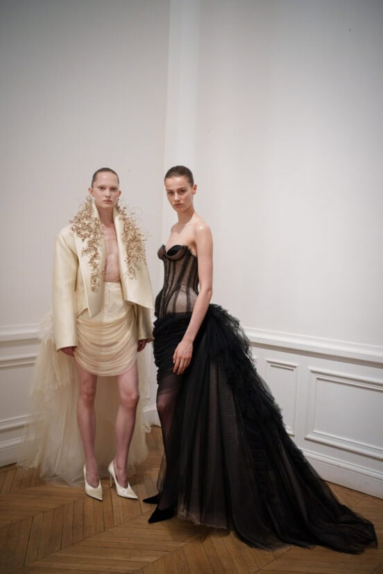 Ashi Studio Fall 2025 Couture Fashion Show Backstage