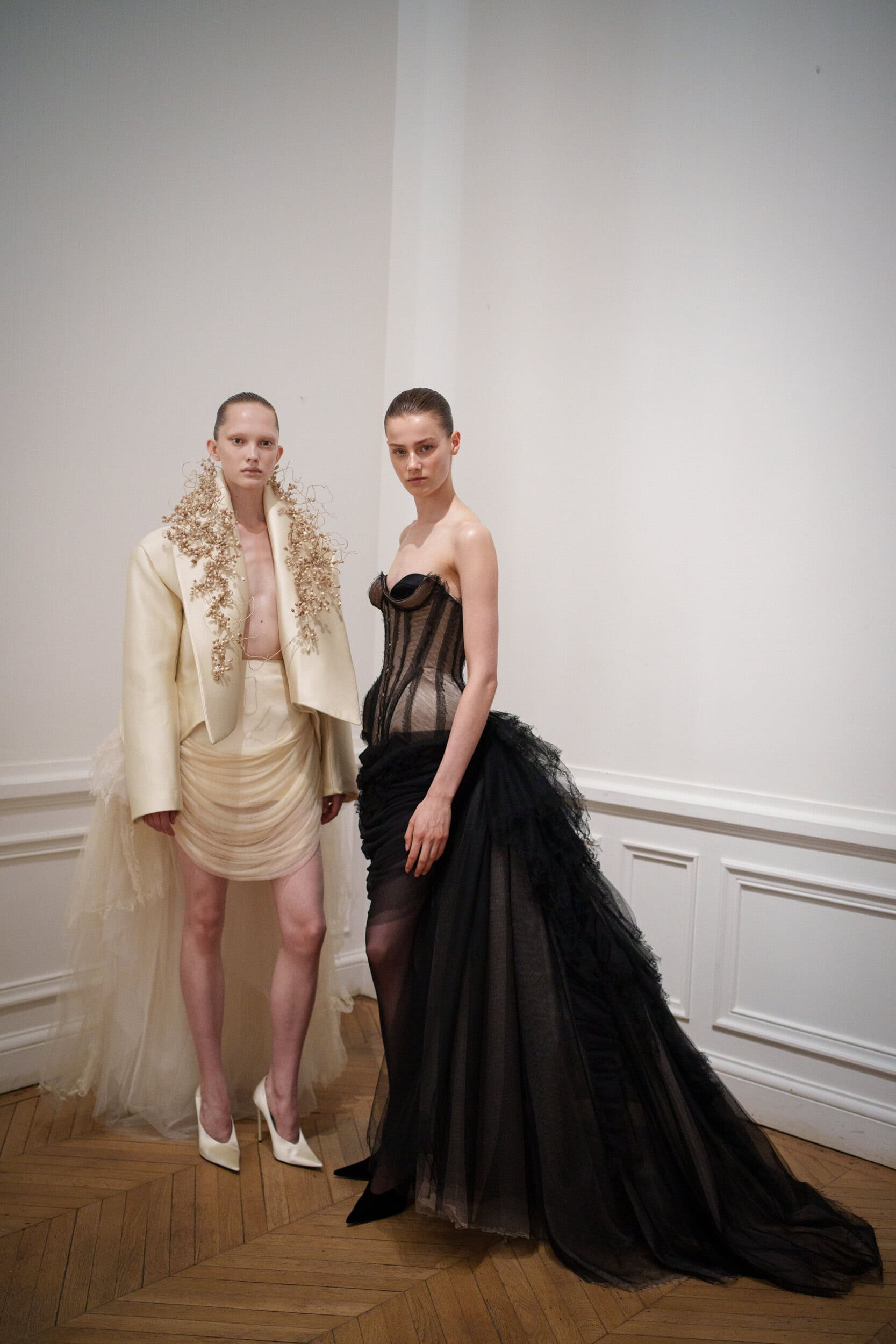 Ashi Studio Fall 2025 Couture Fashion Show Backstage
