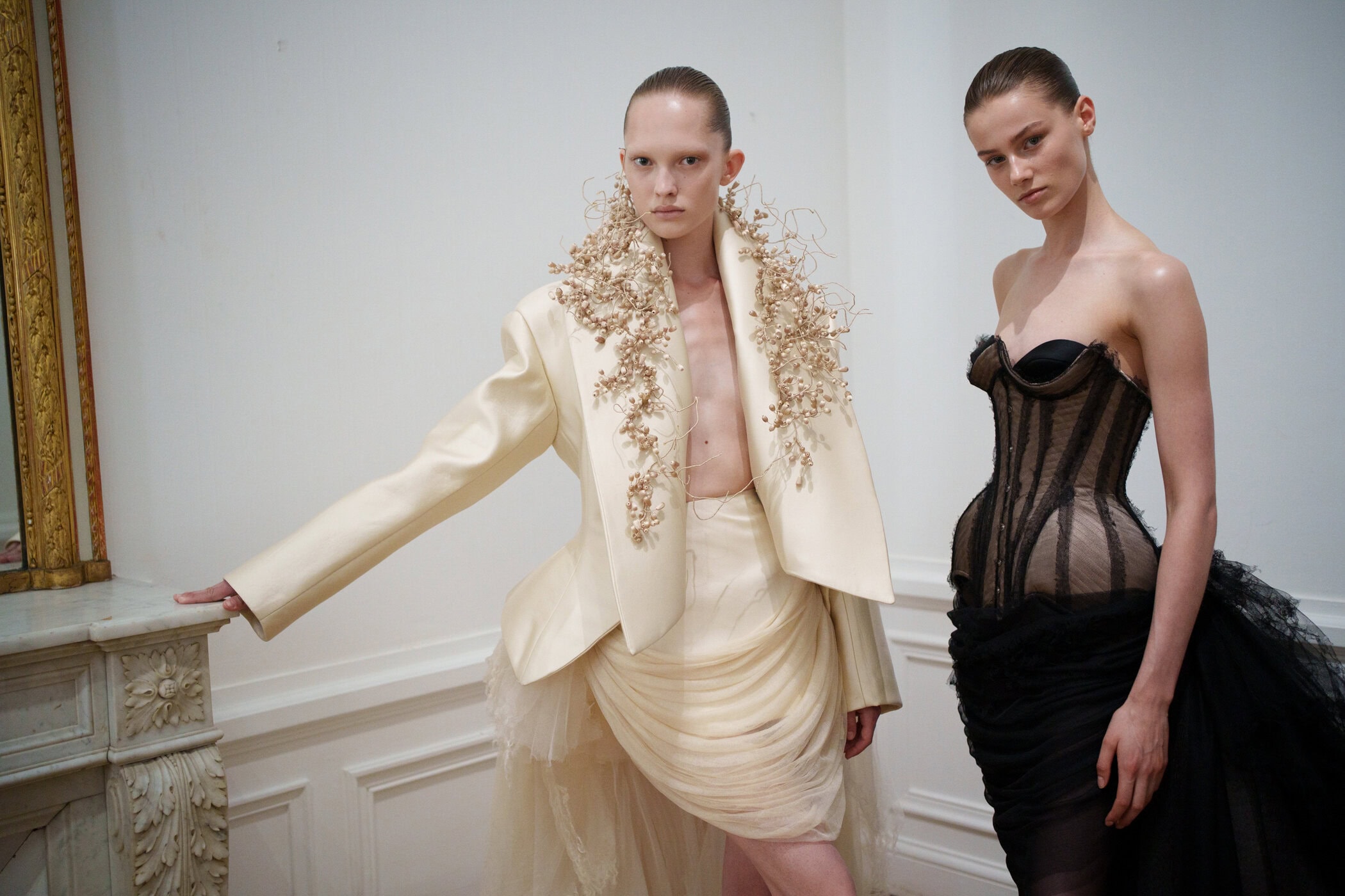 Ashi Studio Fall 2025 Couture Fashion Show Backstage
