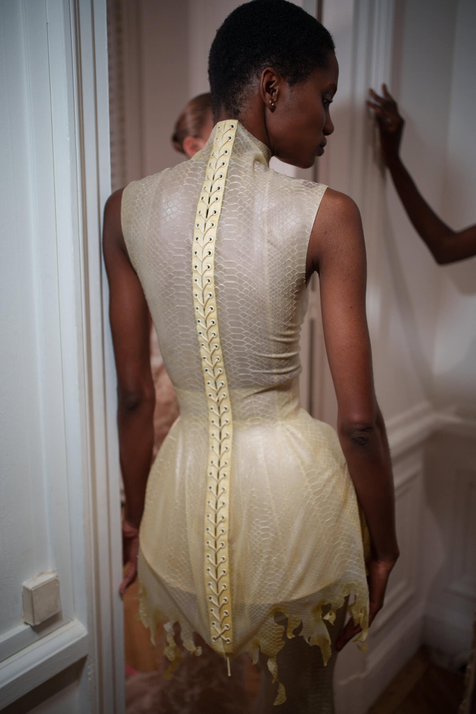 Ashi Studio Fall 2025 Couture Fashion Show Backstage