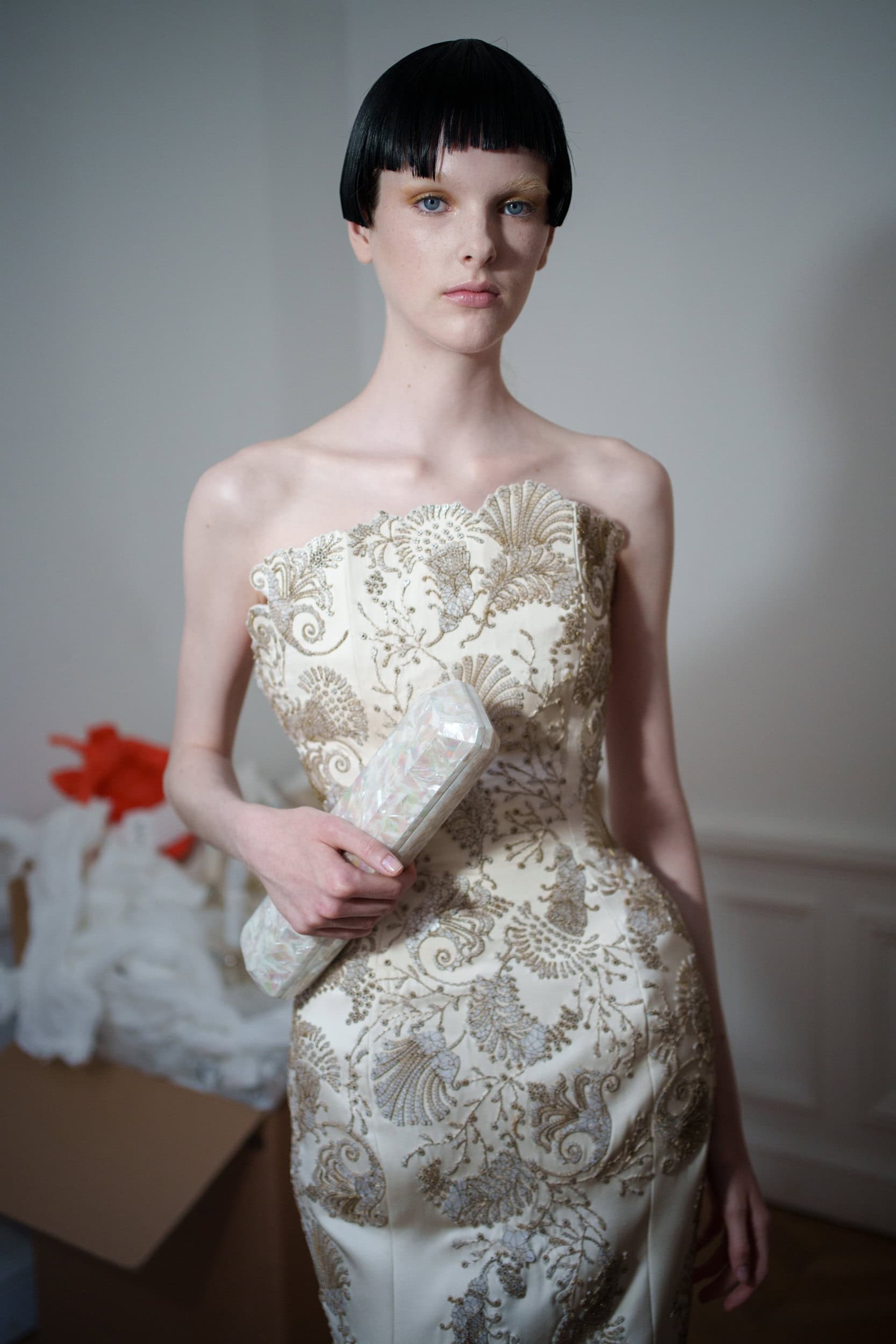 Ashi Studio Fall 2025 Couture Fashion Show Backstage