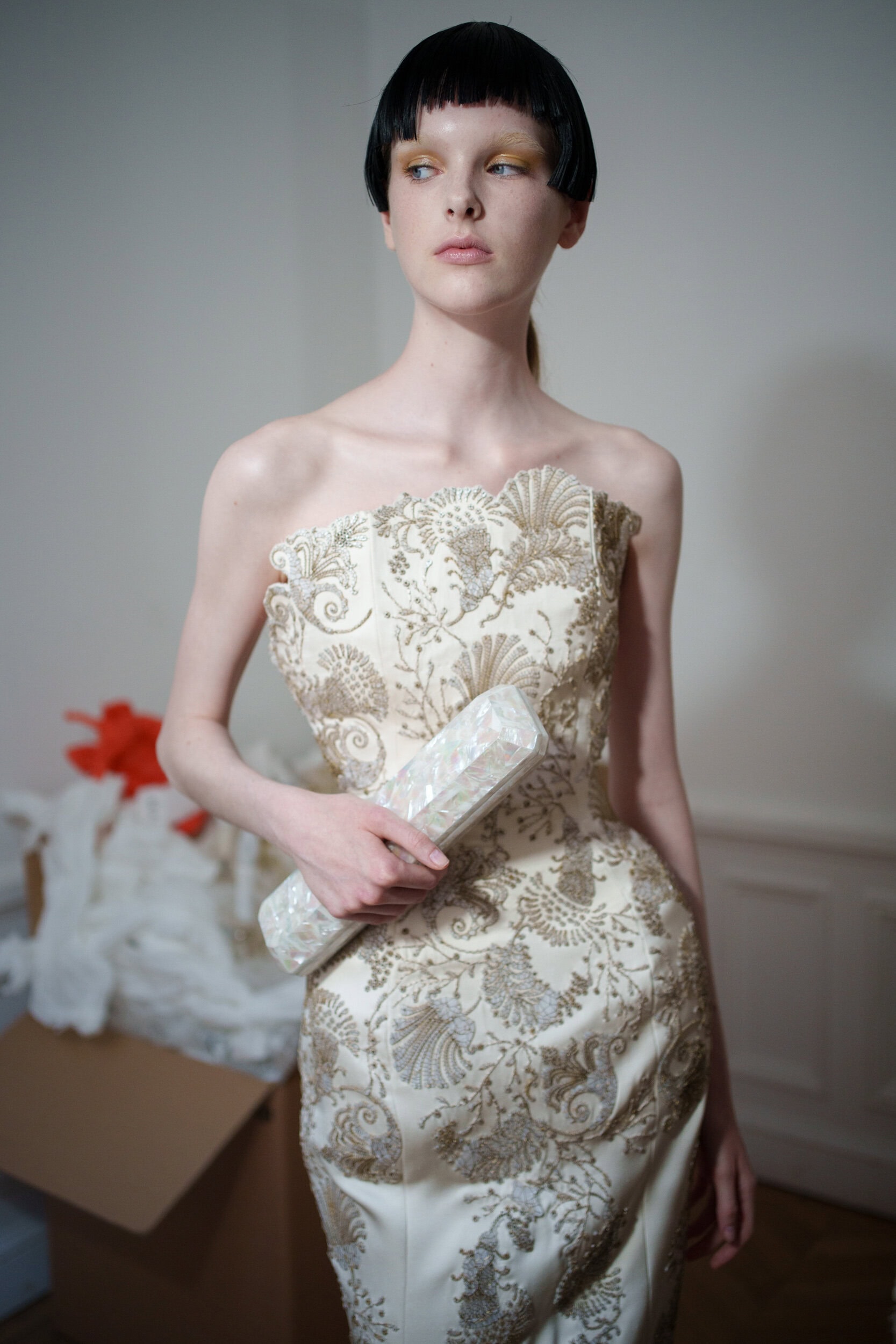 Ashi Studio Fall 2025 Couture Fashion Show Backstage
