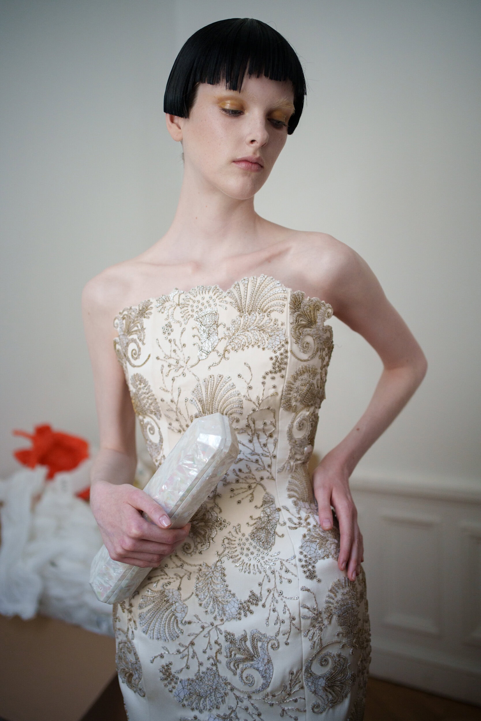 Ashi Studio Fall 2025 Couture Fashion Show Backstage