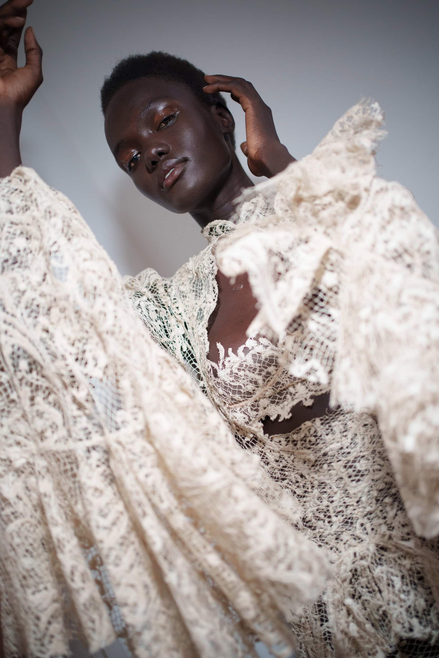 Ashi Studio Fall 2025 Couture Fashion Show Backstage