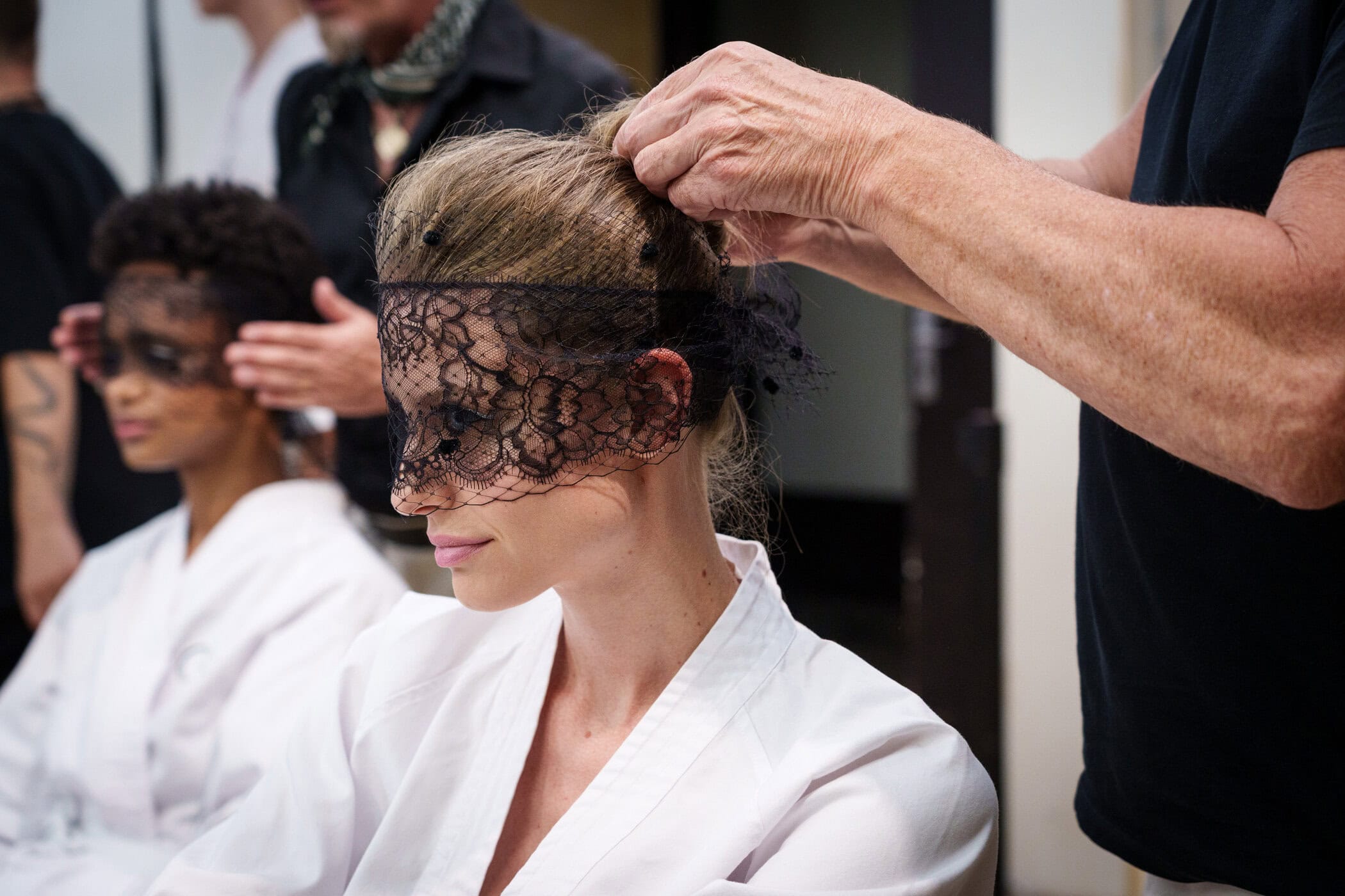 Georges Chakra Fall 2025 Couture Fashion Show Backstage