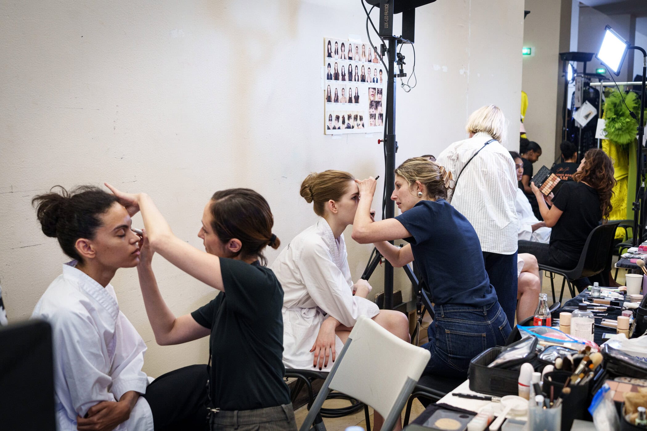 Georges Chakra Fall 2025 Couture Fashion Show Backstage
