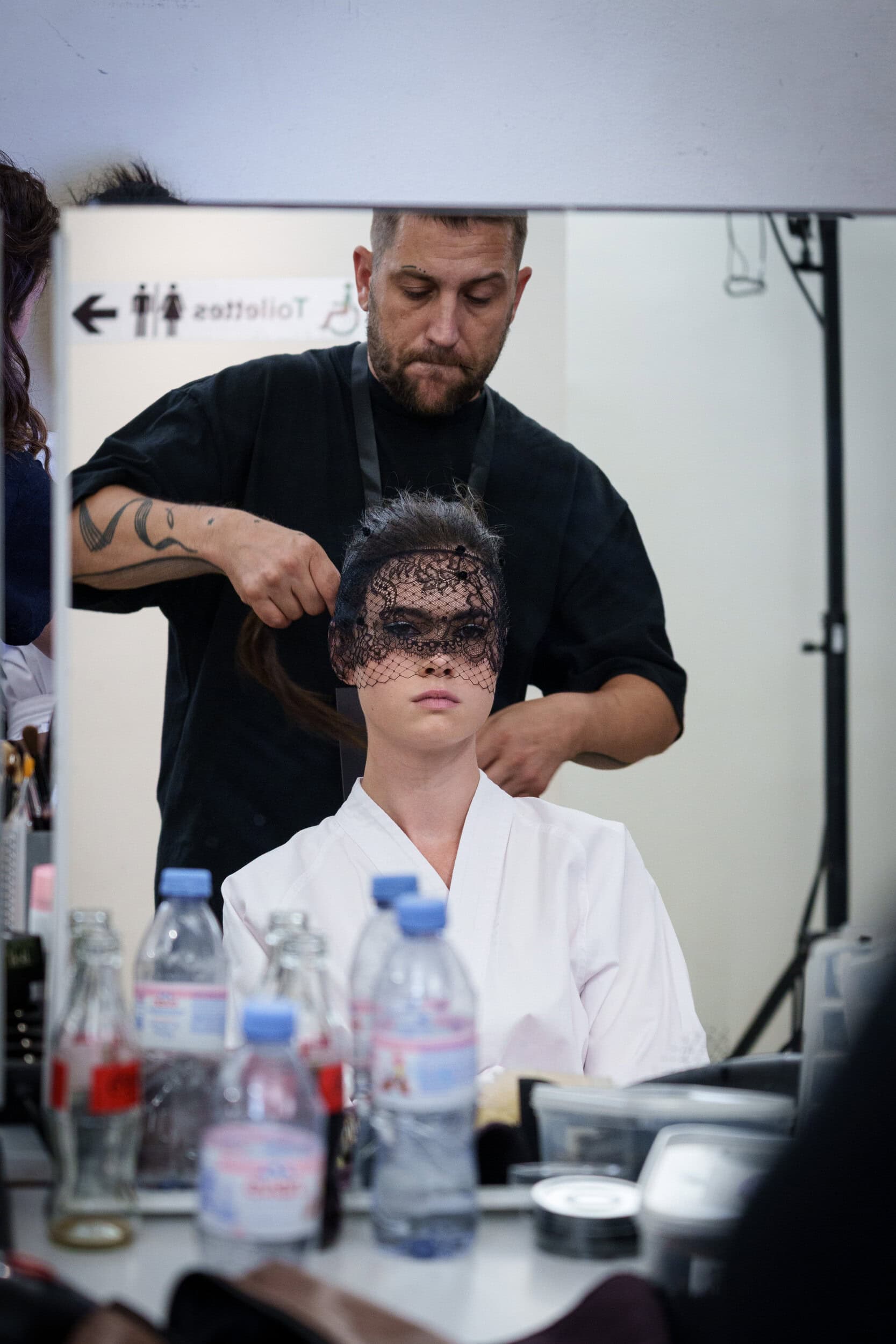 Georges Chakra Fall 2025 Couture Fashion Show Backstage