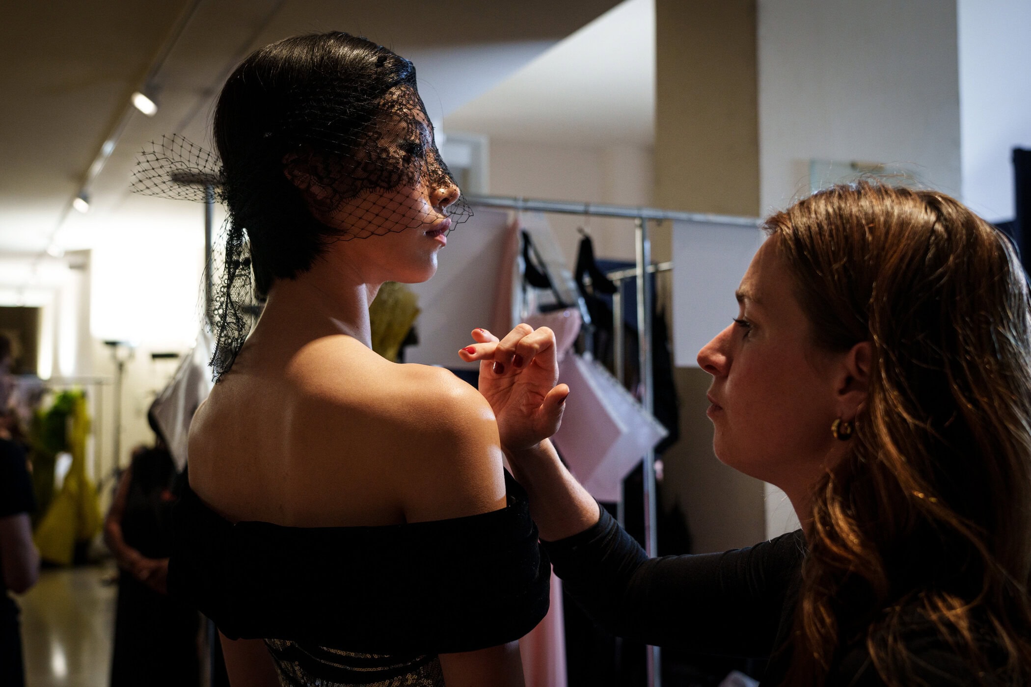 Georges Chakra Fall 2025 Couture Fashion Show Backstage