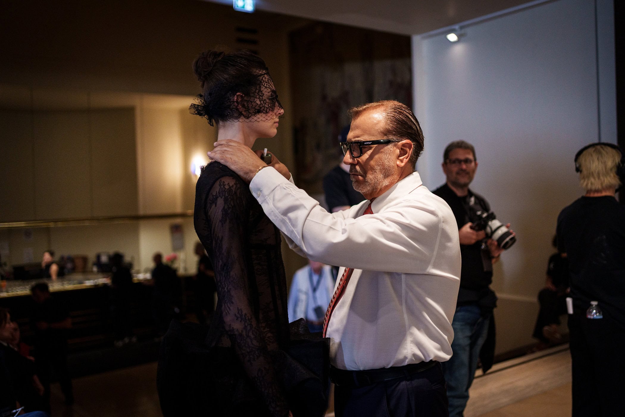 Georges Chakra Fall 2025 Couture Fashion Show Backstage