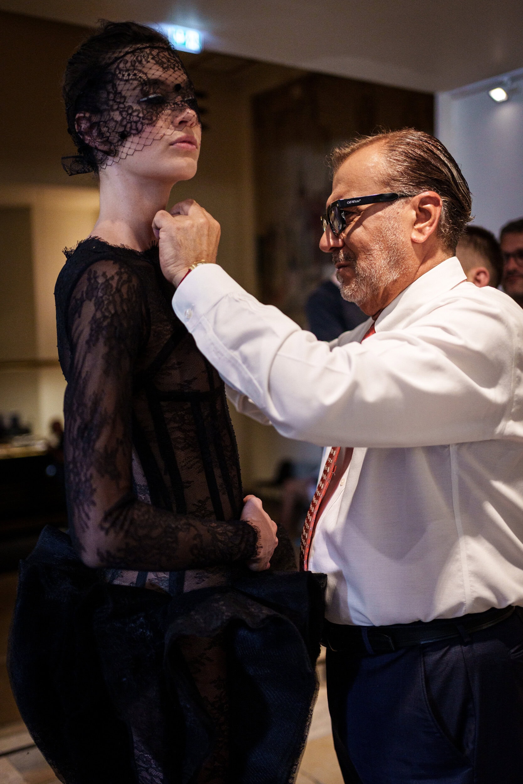 Georges Chakra Fall 2025 Couture Fashion Show Backstage