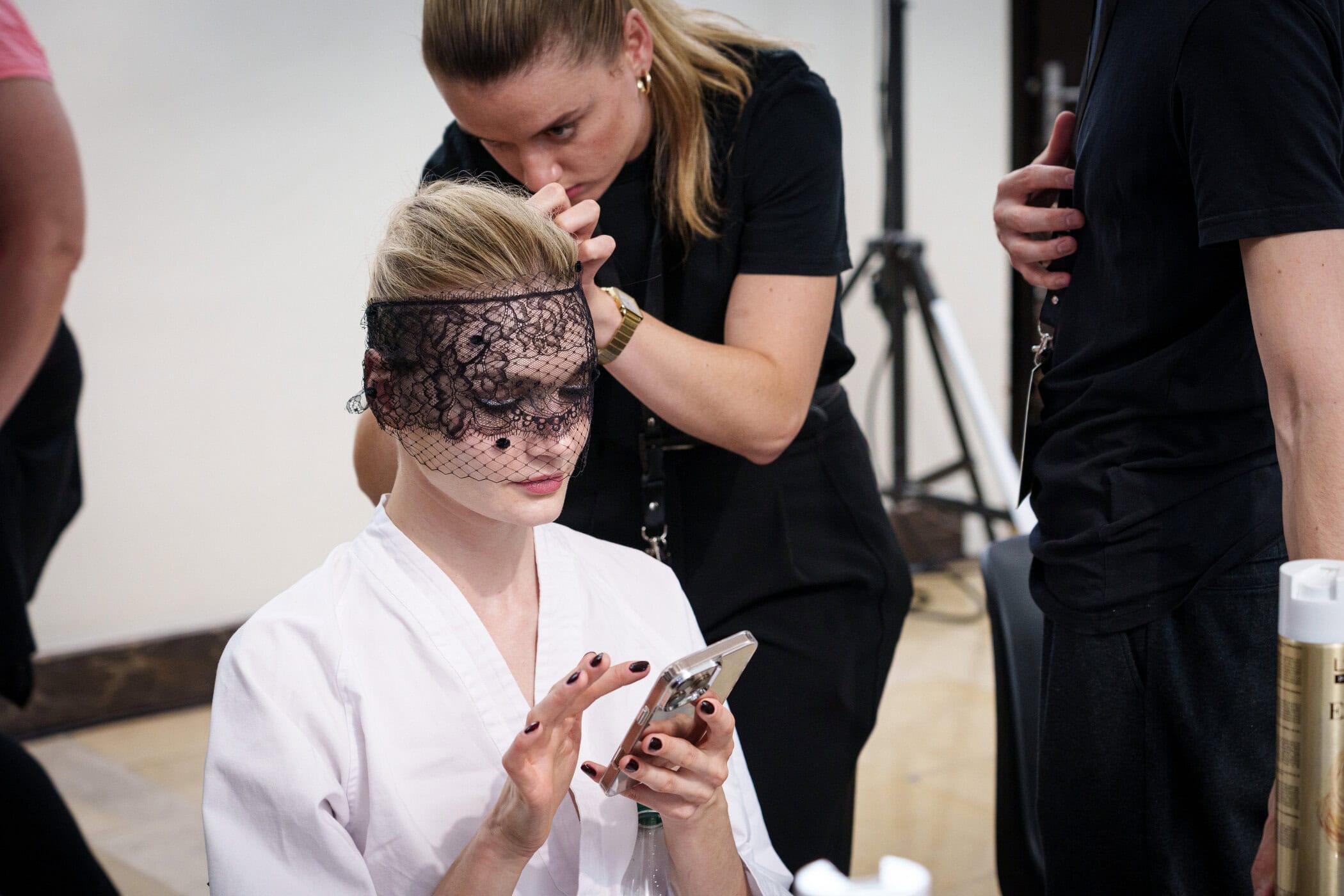 Georges Chakra Fall 2025 Couture Fashion Show Backstage