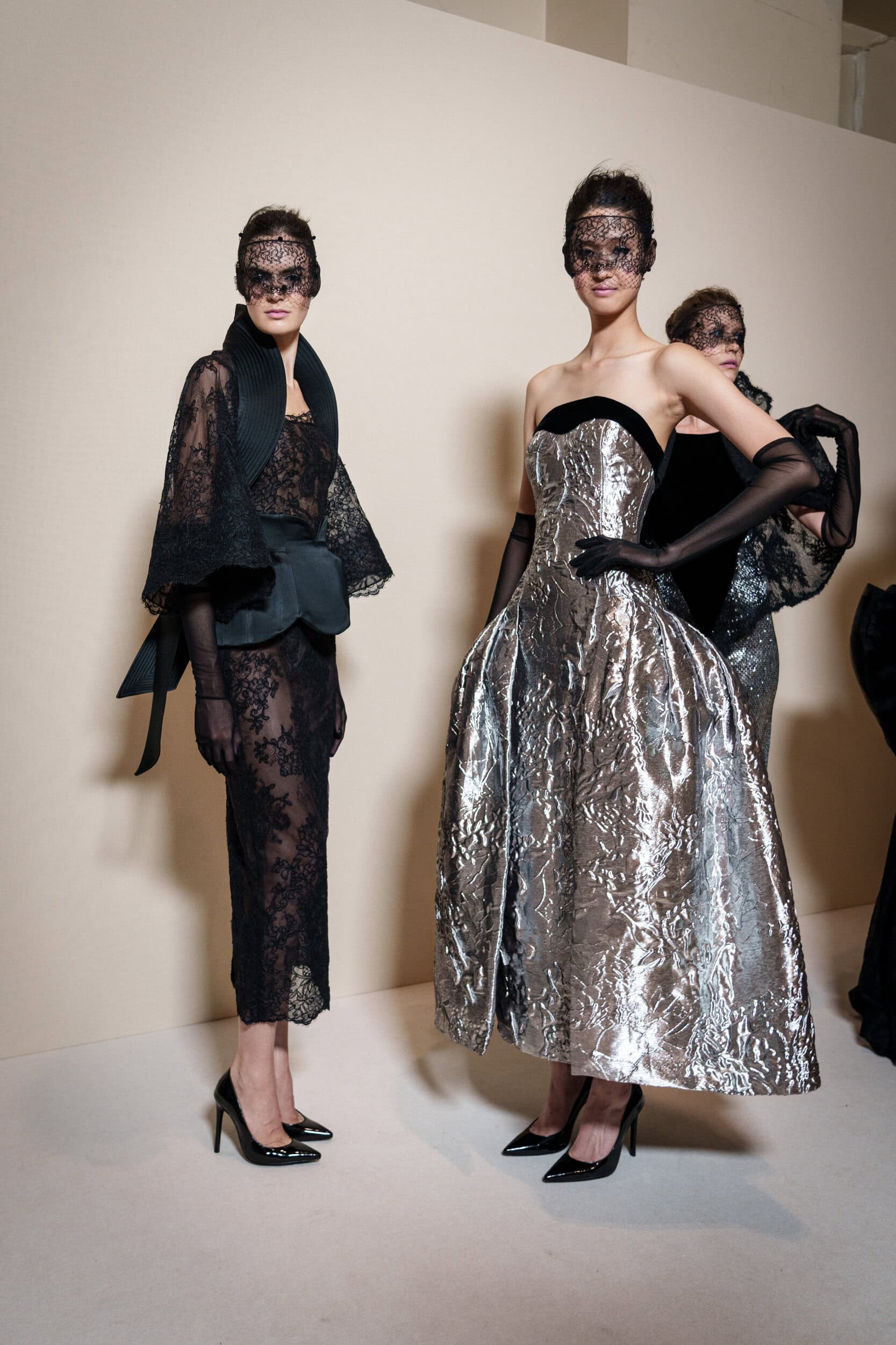 Georges Chakra Fall 2025 Couture Fashion Show Backstage