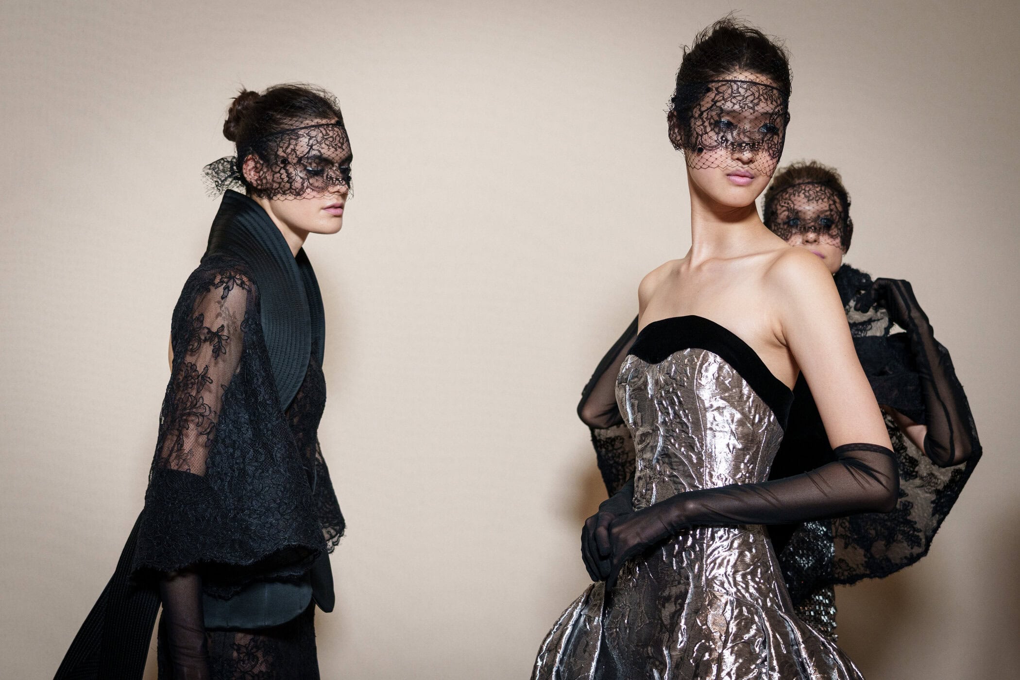 Georges Chakra Fall 2025 Couture Fashion Show Backstage