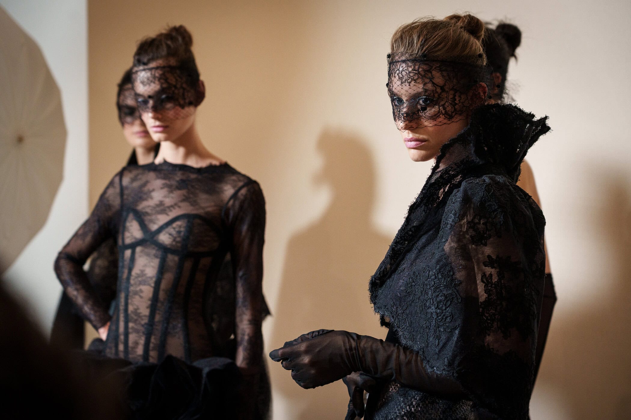 Georges Chakra Fall 2025 Couture Fashion Show Backstage
