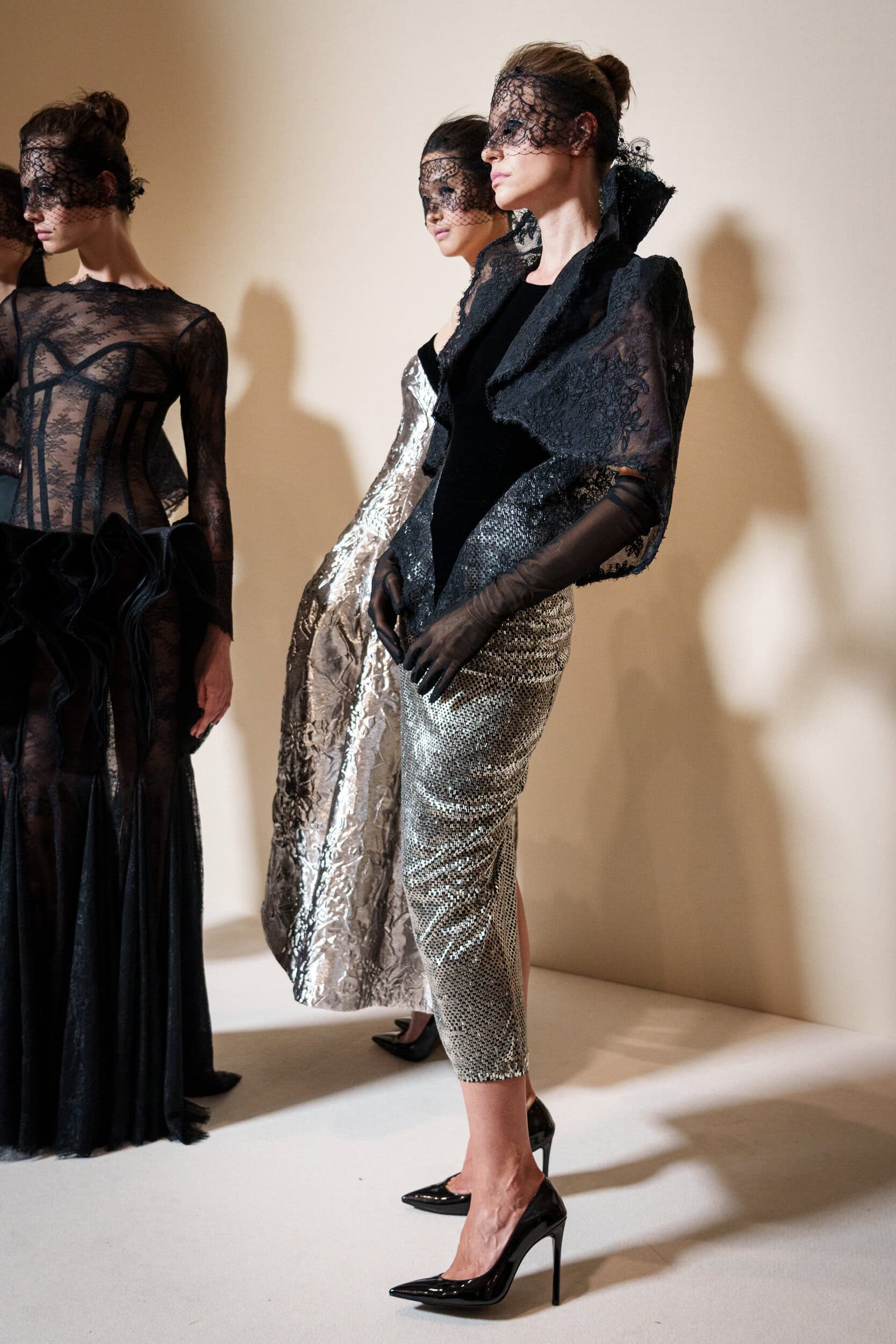 Georges Chakra Fall 2025 Couture Fashion Show Backstage