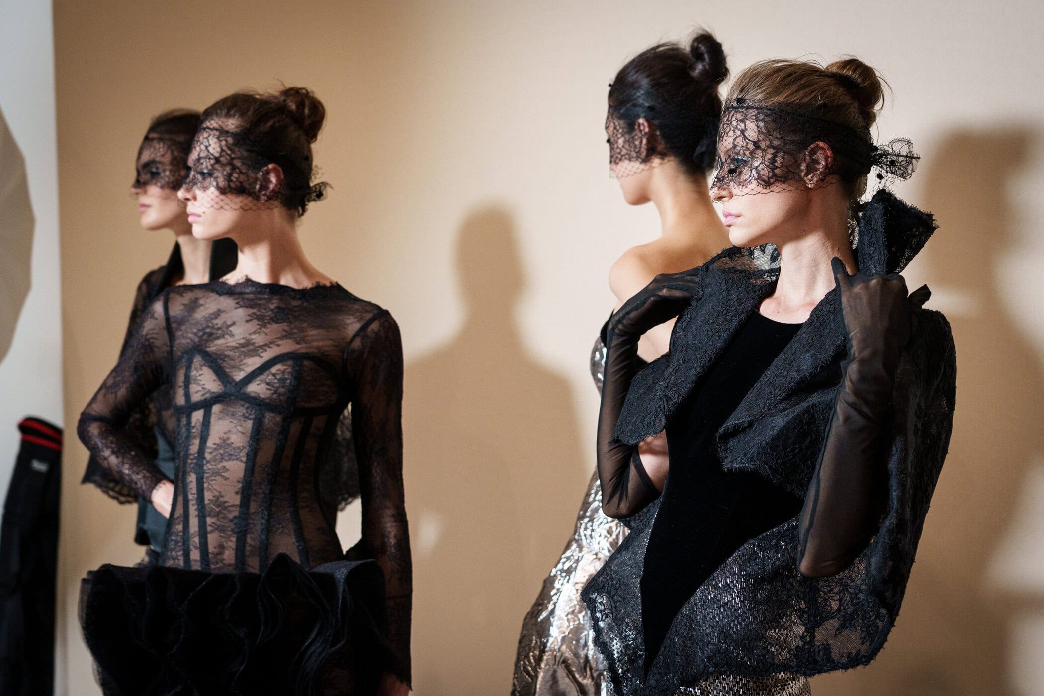 Georges Chakra Fall 2025 Couture Fashion Show Backstage