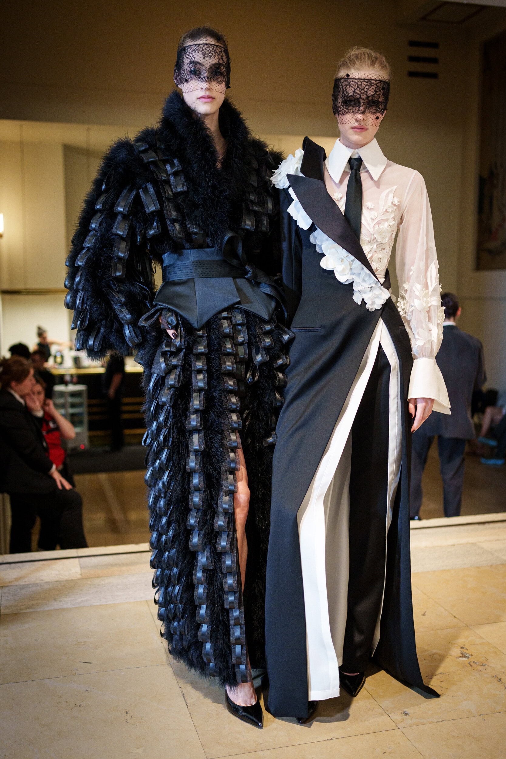 Georges Chakra Fall 2025 Couture Fashion Show Backstage