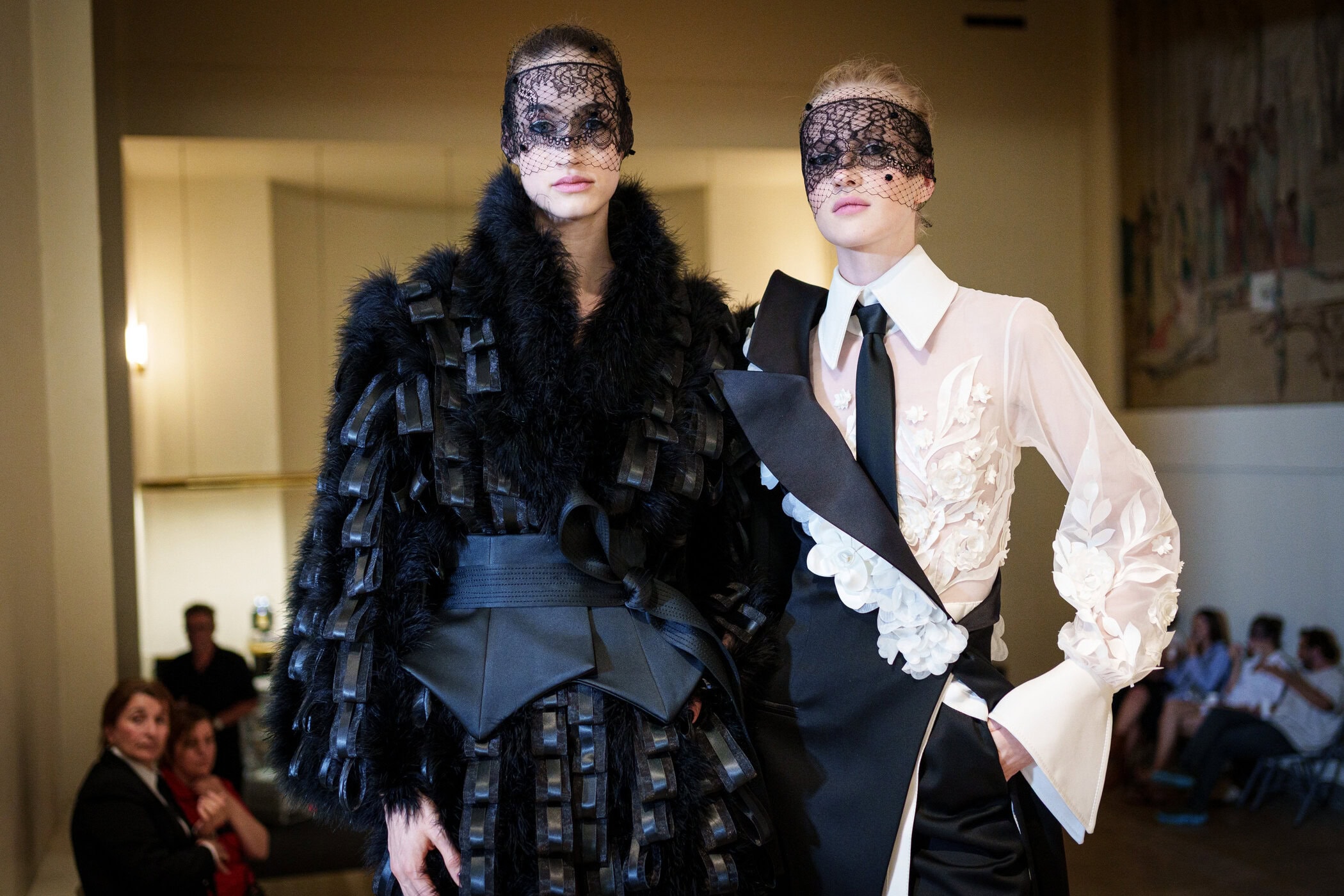 Georges Chakra Fall 2025 Couture Fashion Show Backstage
