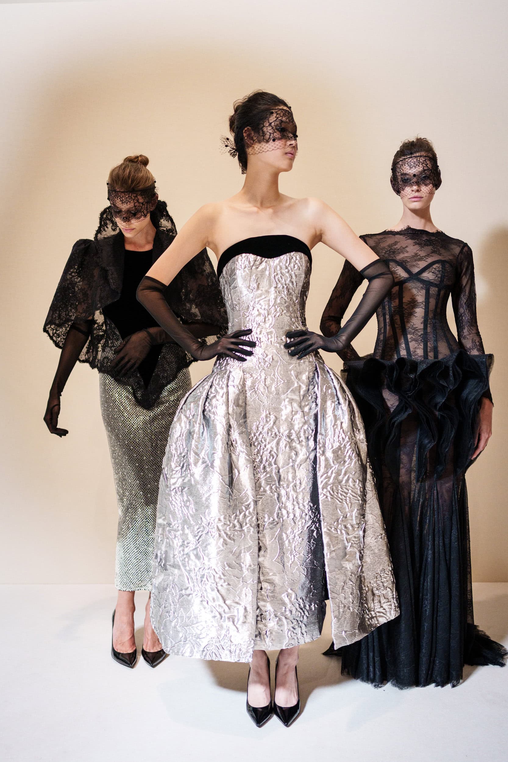 Georges Chakra Fall 2025 Couture Fashion Show Backstage