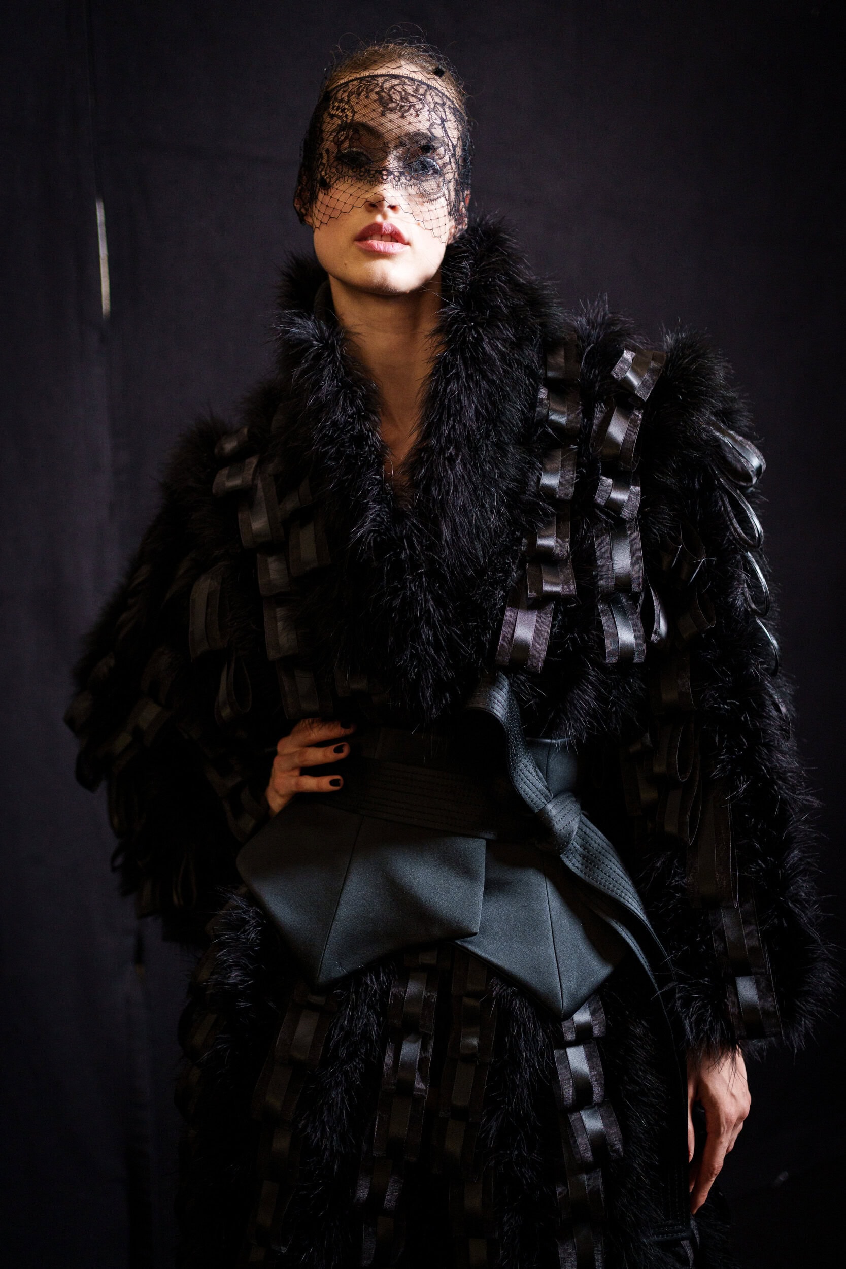 Georges Chakra Fall 2025 Couture Fashion Show Backstage