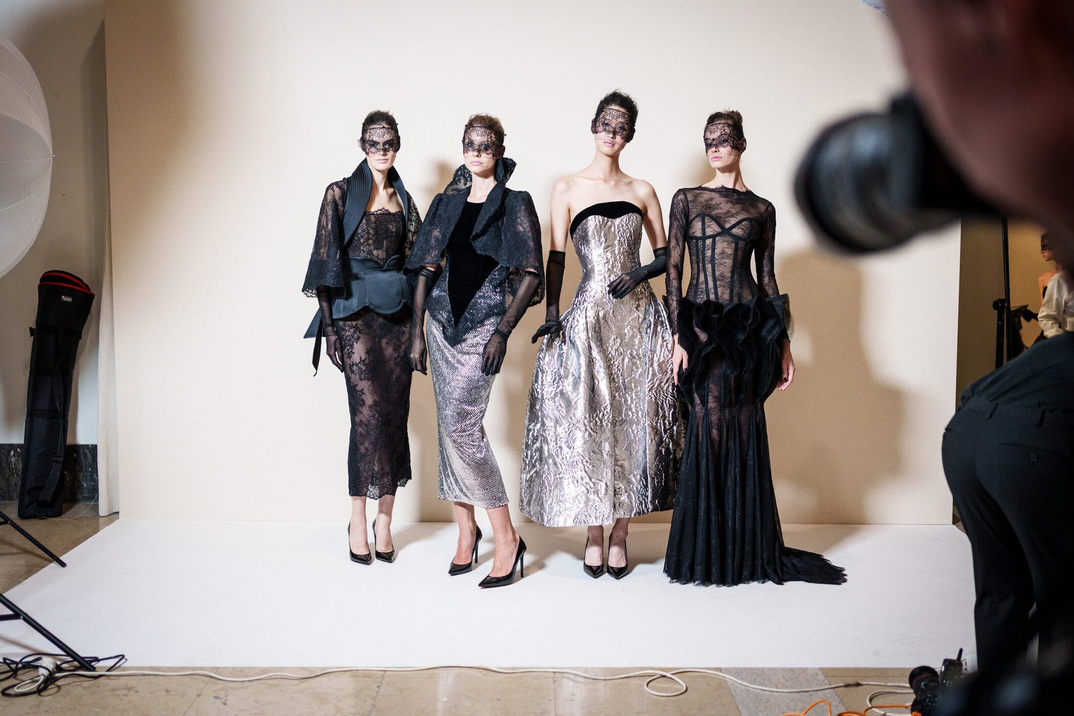 Georges Chakra Fall 2025 Couture Fashion Show Backstage