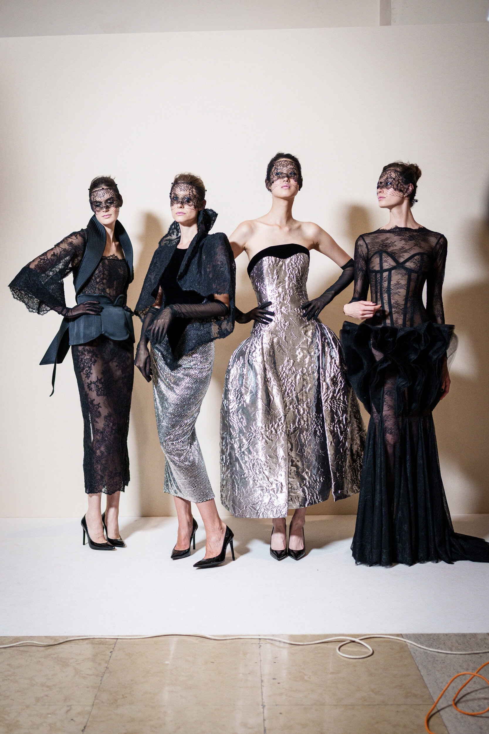 Georges Chakra Fall 2025 Couture Fashion Show Backstage