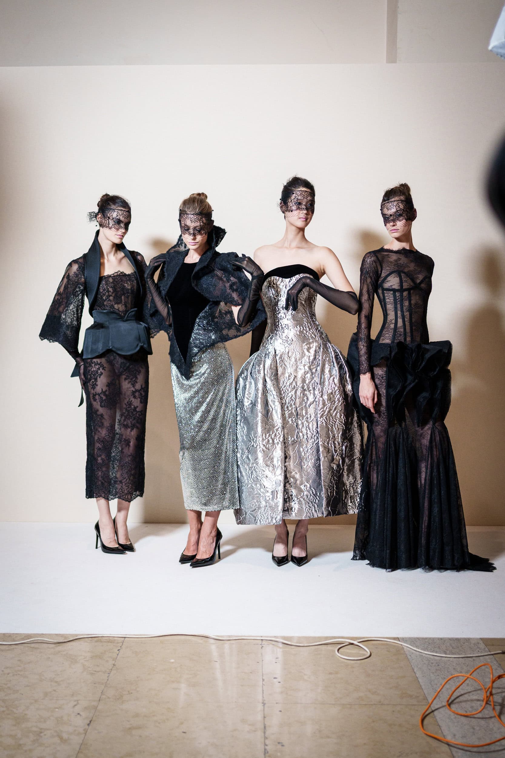 Georges Chakra Fall 2025 Couture Fashion Show Backstage