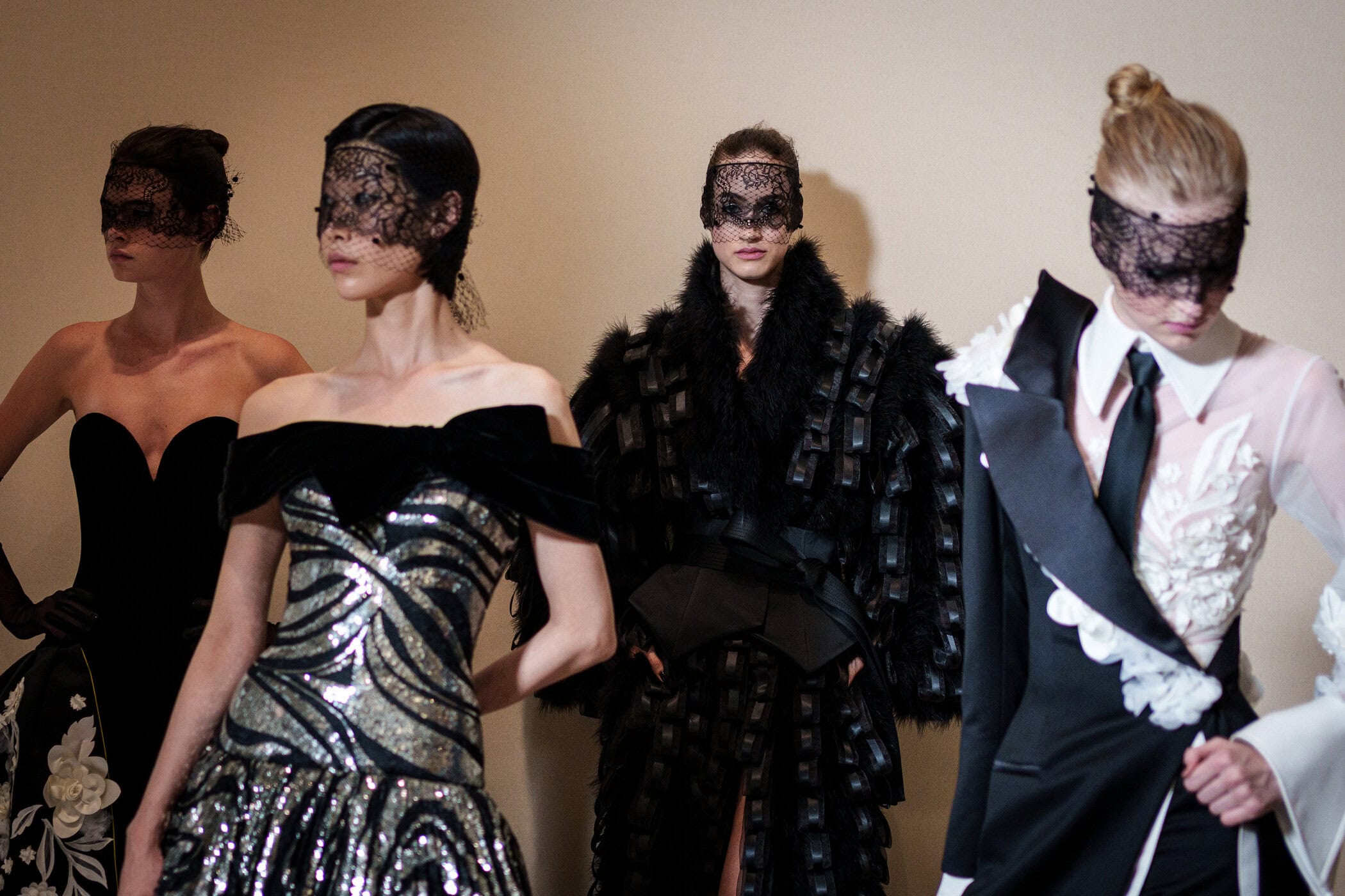 Georges Chakra Fall 2025 Couture Fashion Show Backstage
