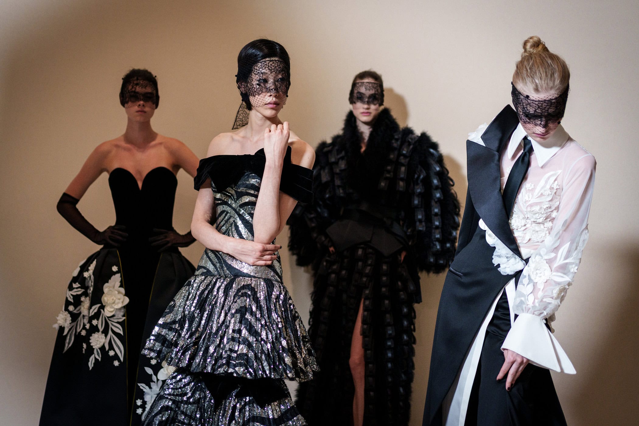 Georges Chakra Fall 2025 Couture Fashion Show Backstage