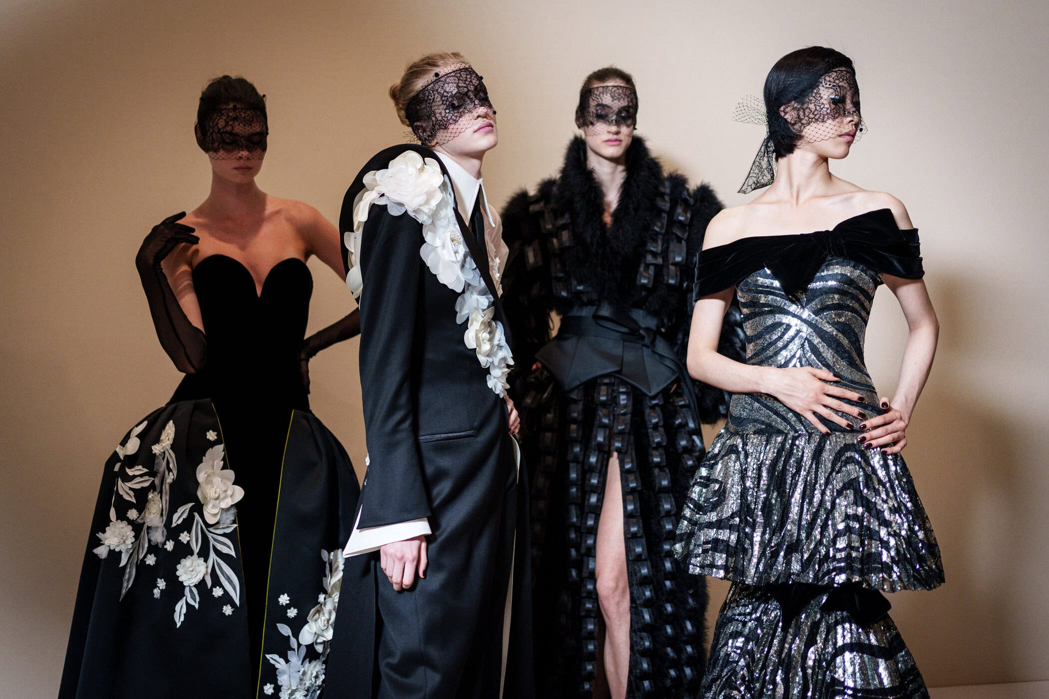Georges Chakra Fall 2025 Couture Fashion Show Backstage