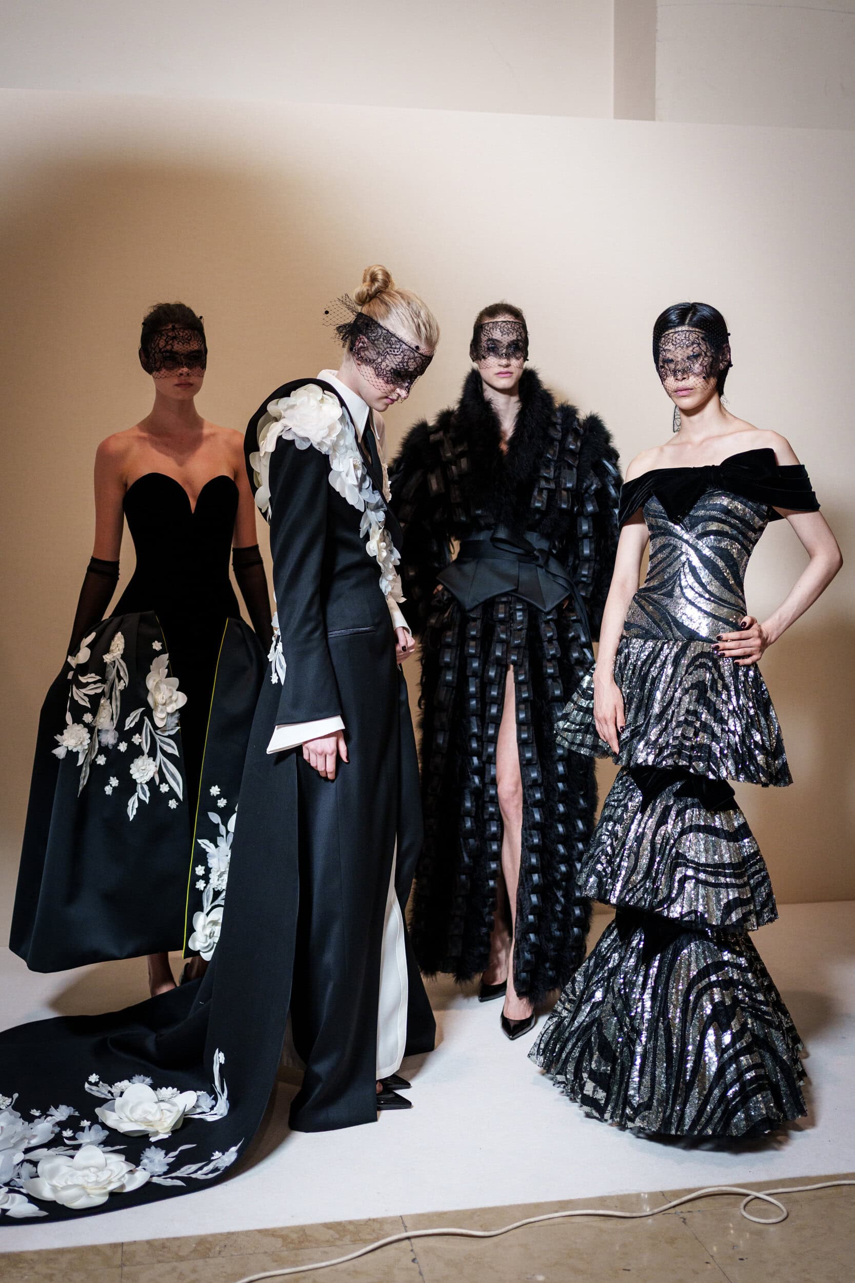 Georges Chakra Fall 2025 Couture Fashion Show Backstage