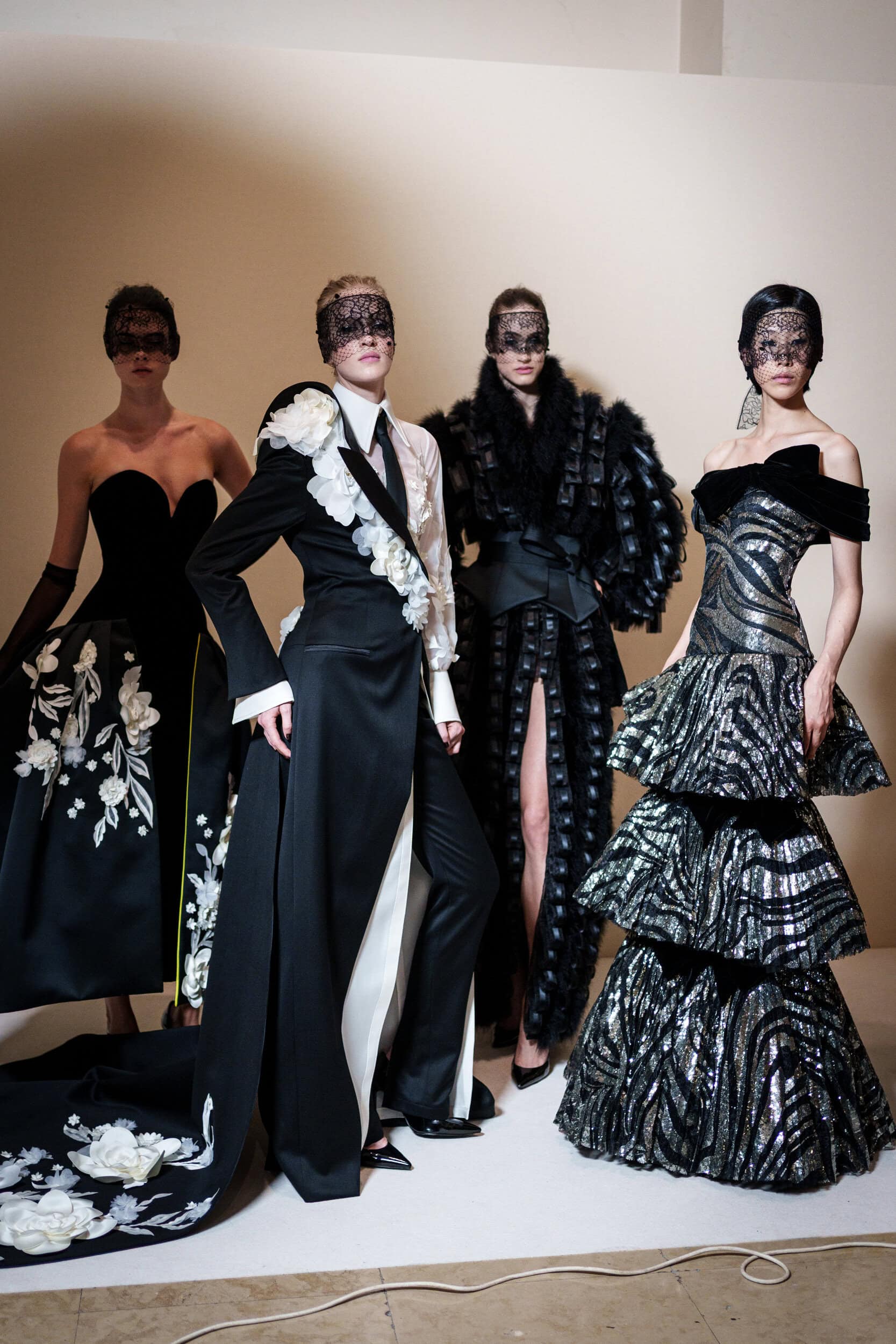 Georges Chakra Fall 2025 Couture Fashion Show Backstage