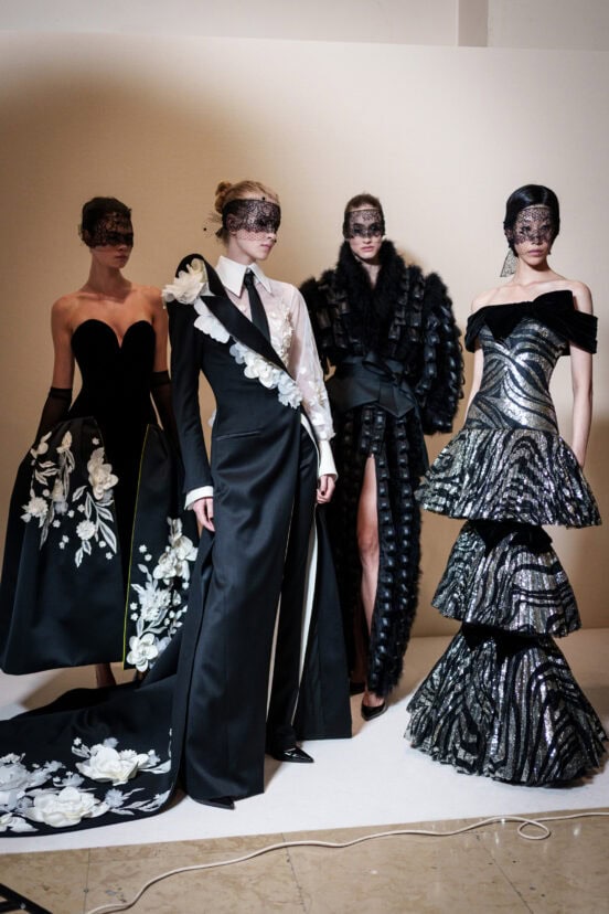 Georges Chakra Fall 2025 Couture Fashion Show Backstage