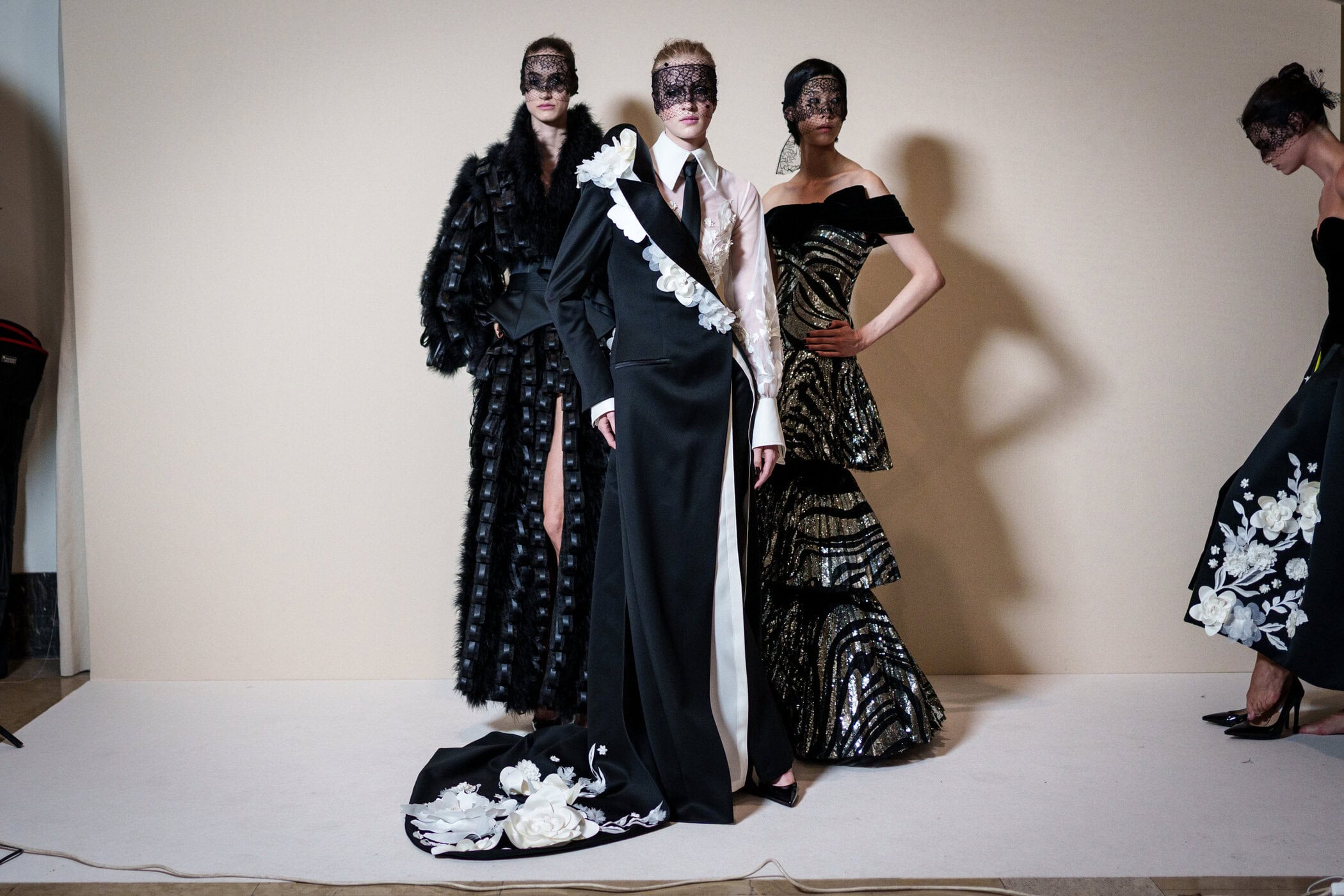 Georges Chakra Fall 2025 Couture Fashion Show Backstage