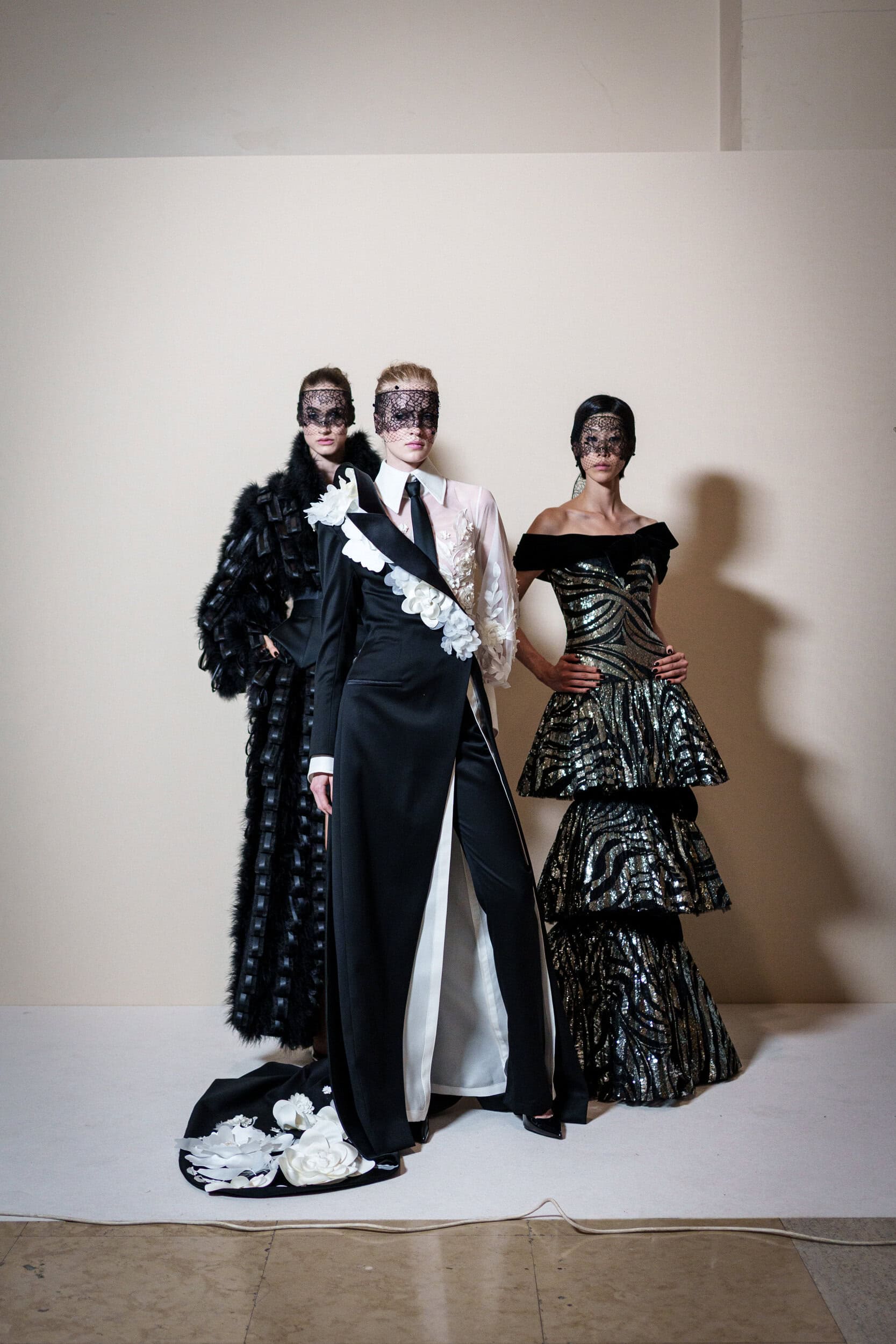 Georges Chakra Fall 2025 Couture Fashion Show Backstage