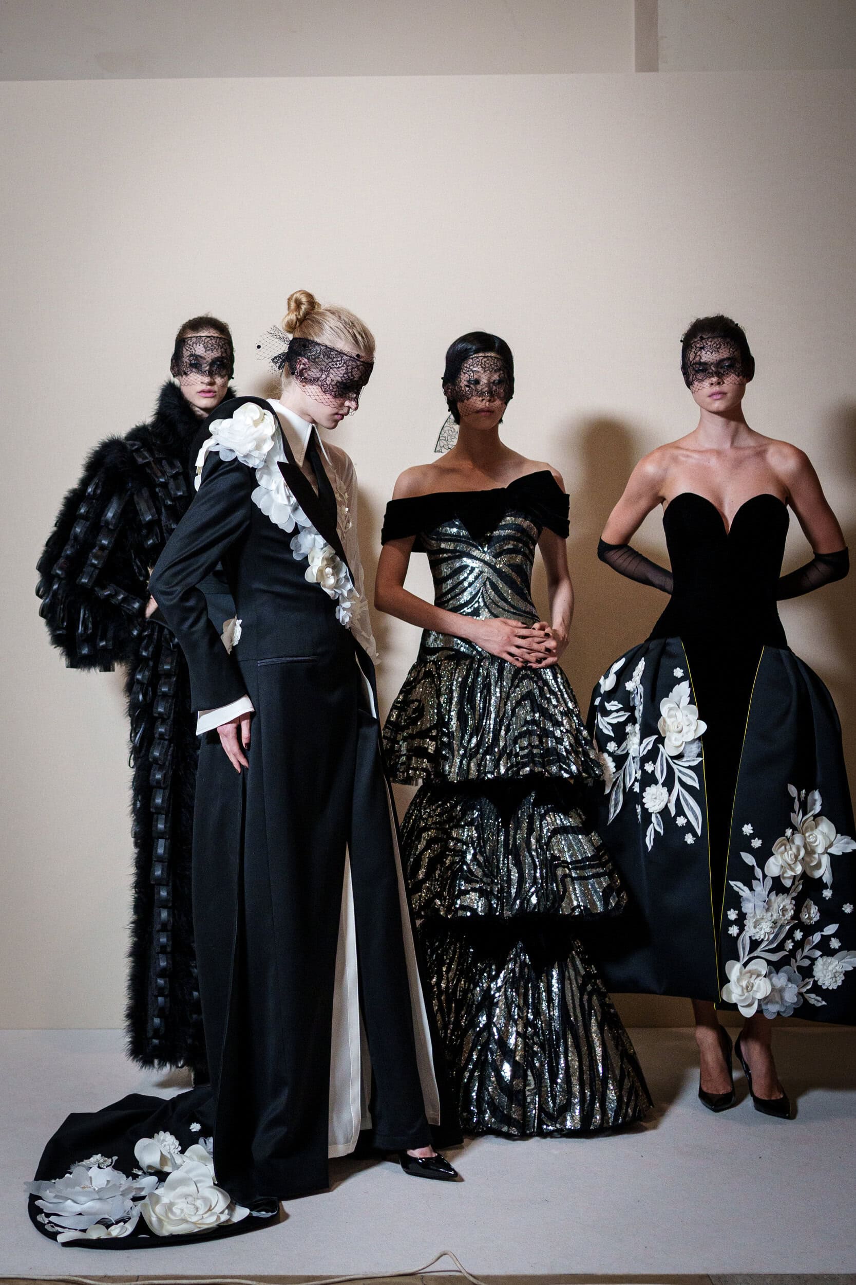 Georges Chakra Fall 2025 Couture Fashion Show Backstage