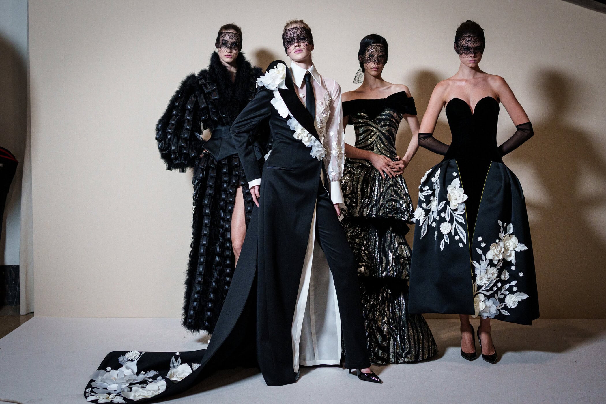 Georges Chakra Fall 2025 Couture Fashion Show Backstage