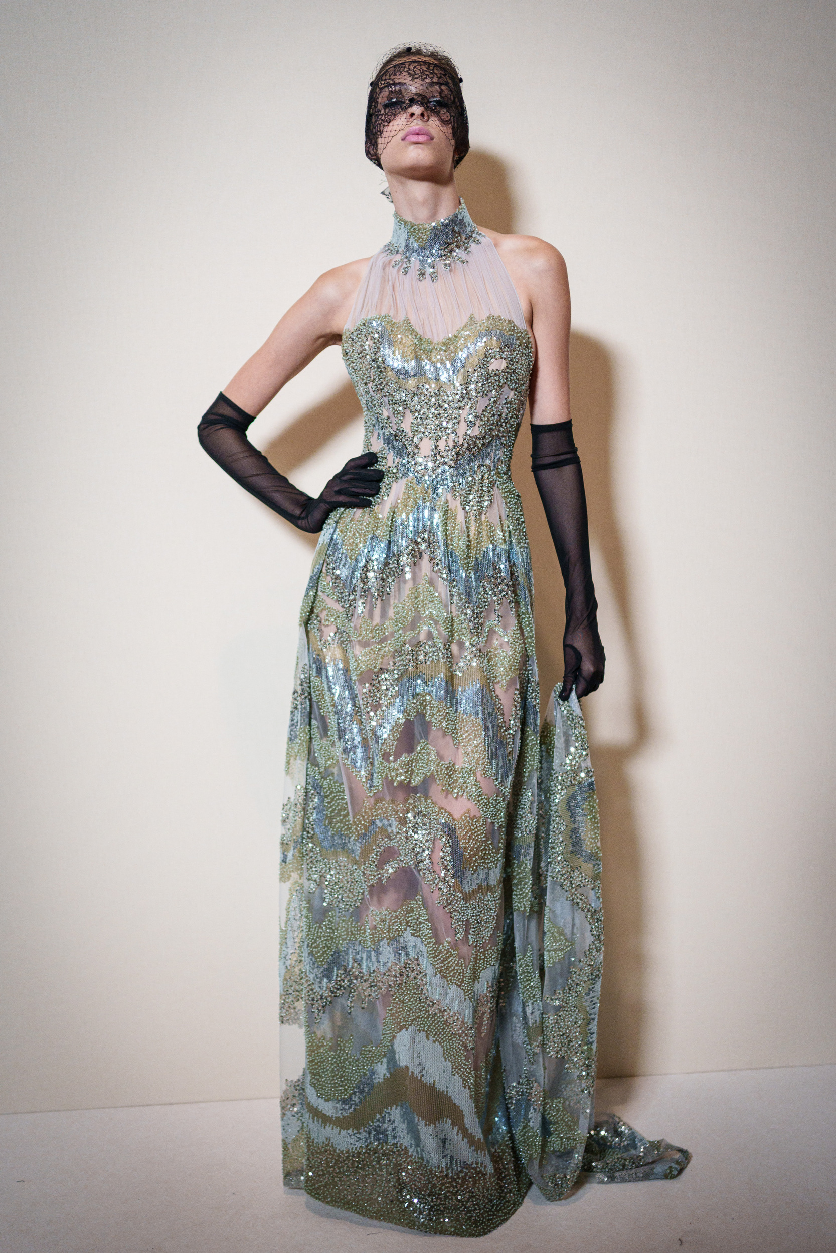 Georges Chakra Fall 2025 Couture Fashion Show Backstage