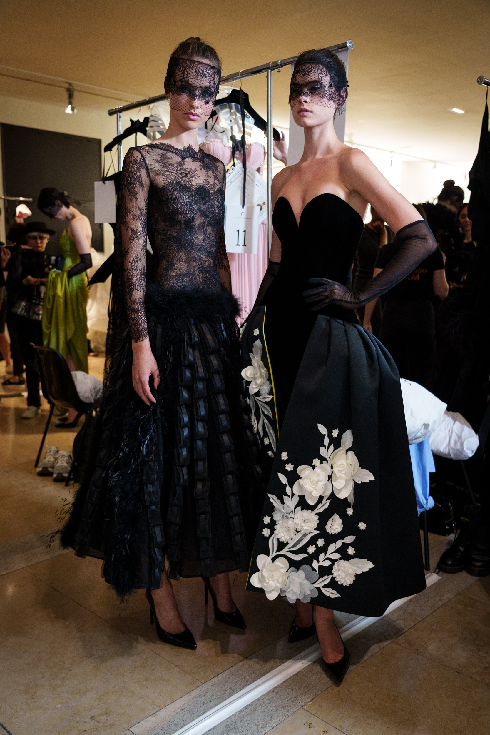 Georges Chakra Fall 2025 Couture Fashion Show Backstage