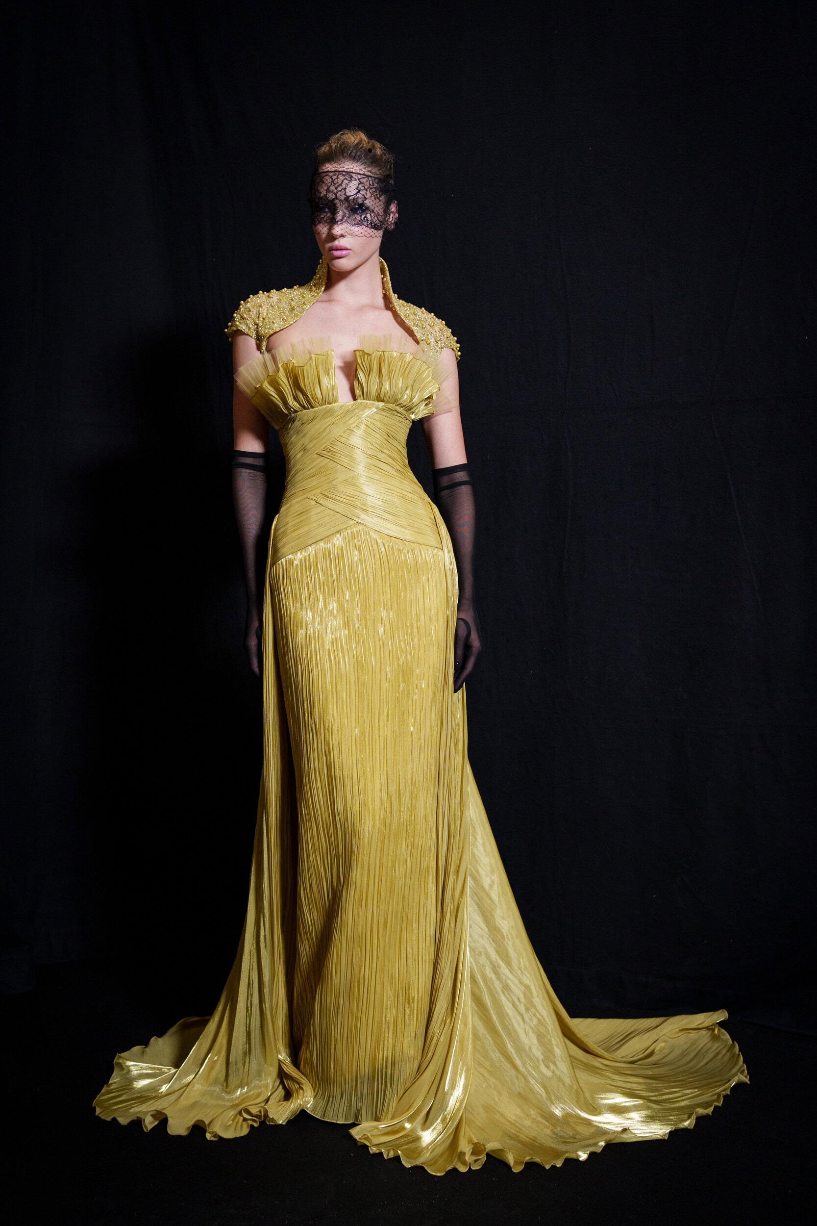 Georges Chakra Fall 2025 Couture Fashion Show Backstage