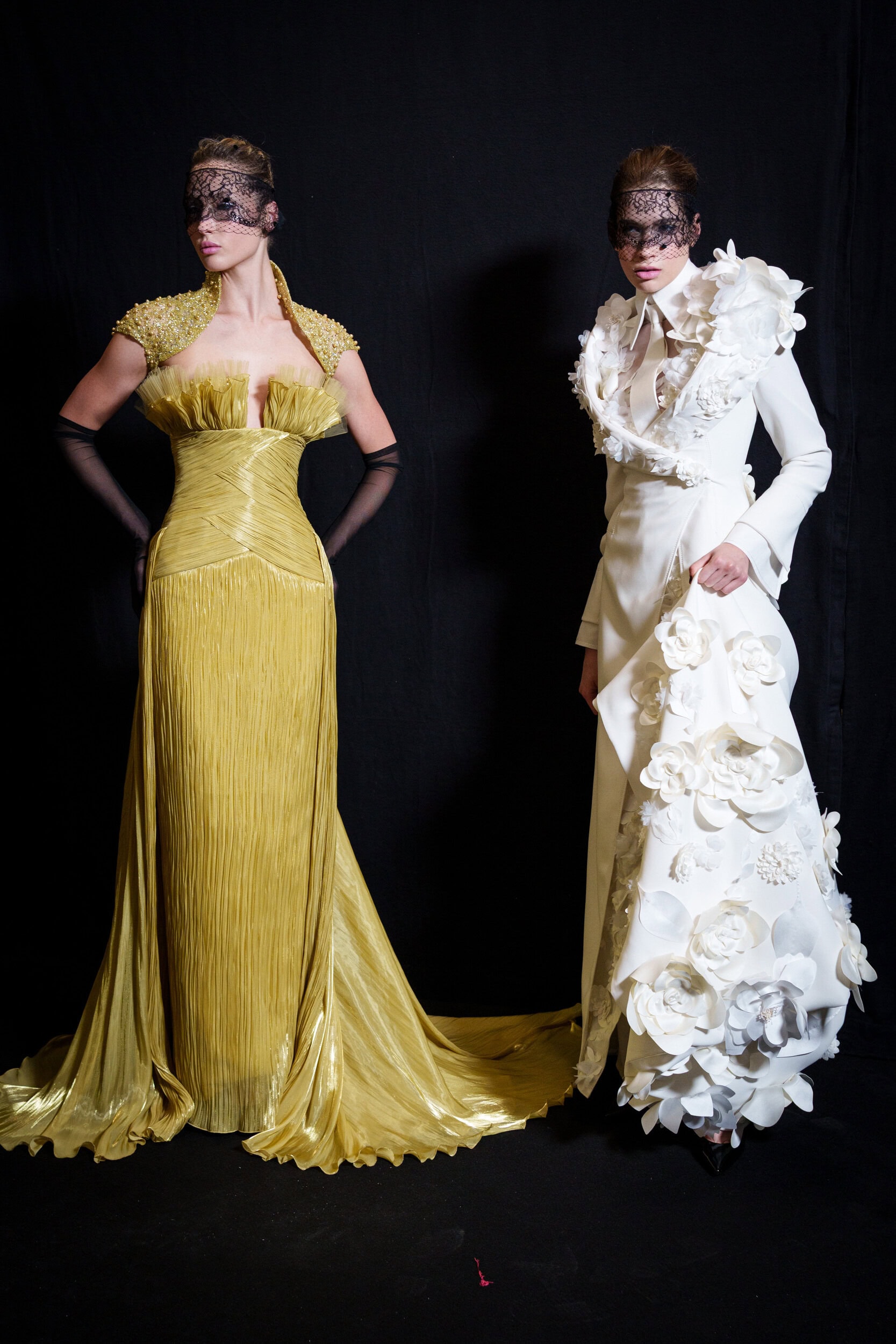 Georges Chakra Fall 2025 Couture Fashion Show Backstage