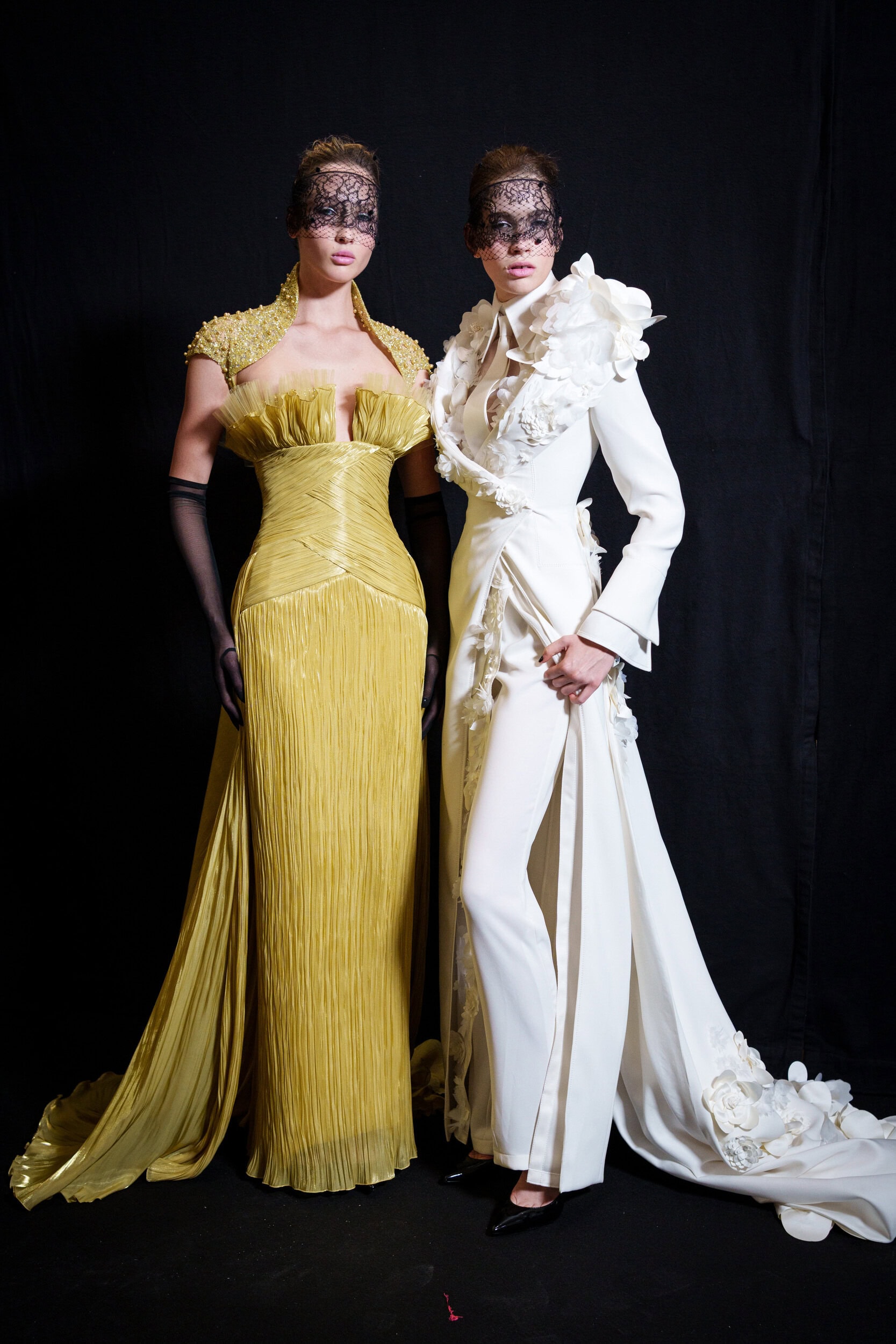 Georges Chakra Fall 2025 Couture Fashion Show Backstage