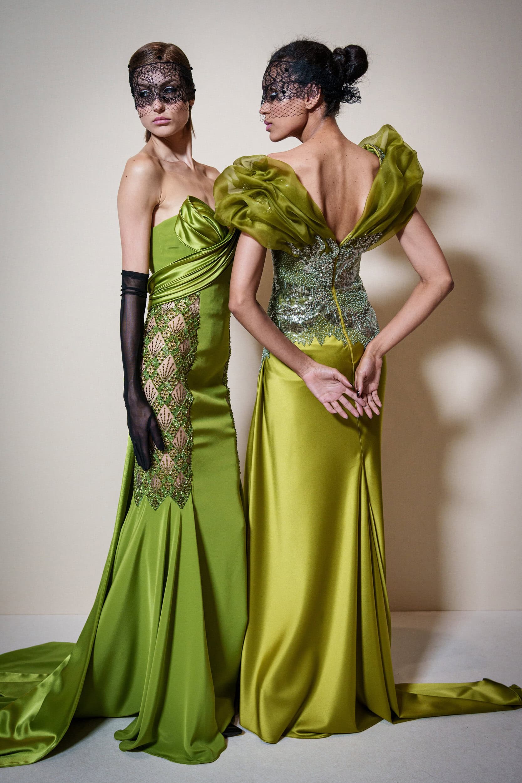 Georges Chakra Fall 2025 Couture Fashion Show Backstage