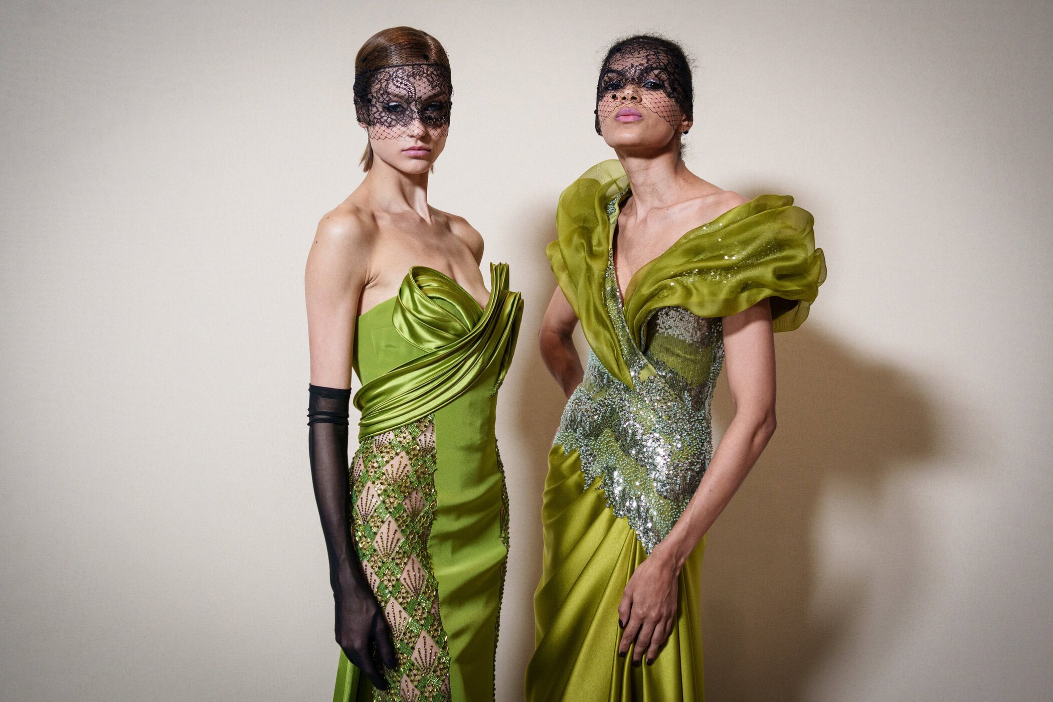 Georges Chakra Fall 2025 Couture Fashion Show Backstage