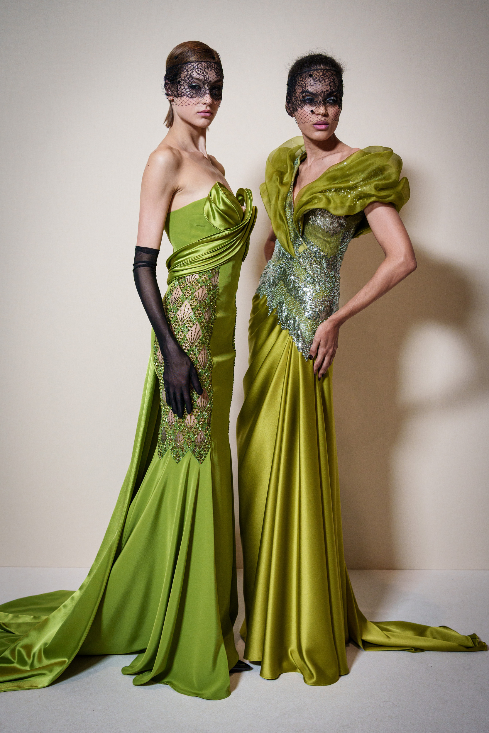 Georges Chakra Fall 2025 Couture Fashion Show Backstage