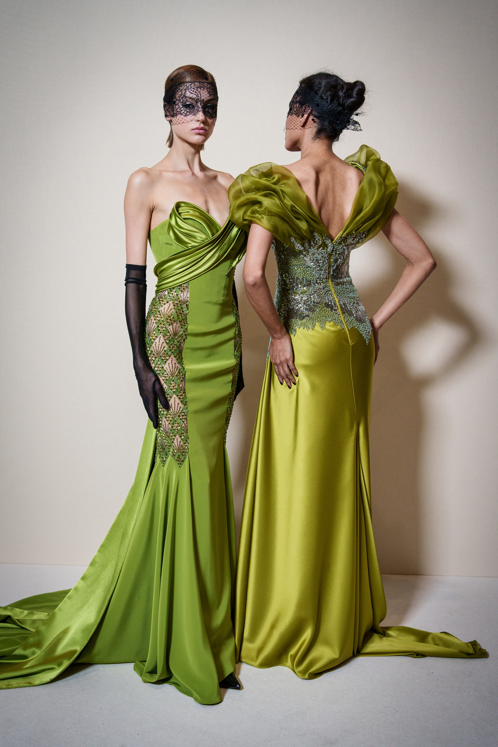Georges Chakra Fall 2025 Couture Fashion Show Backstage