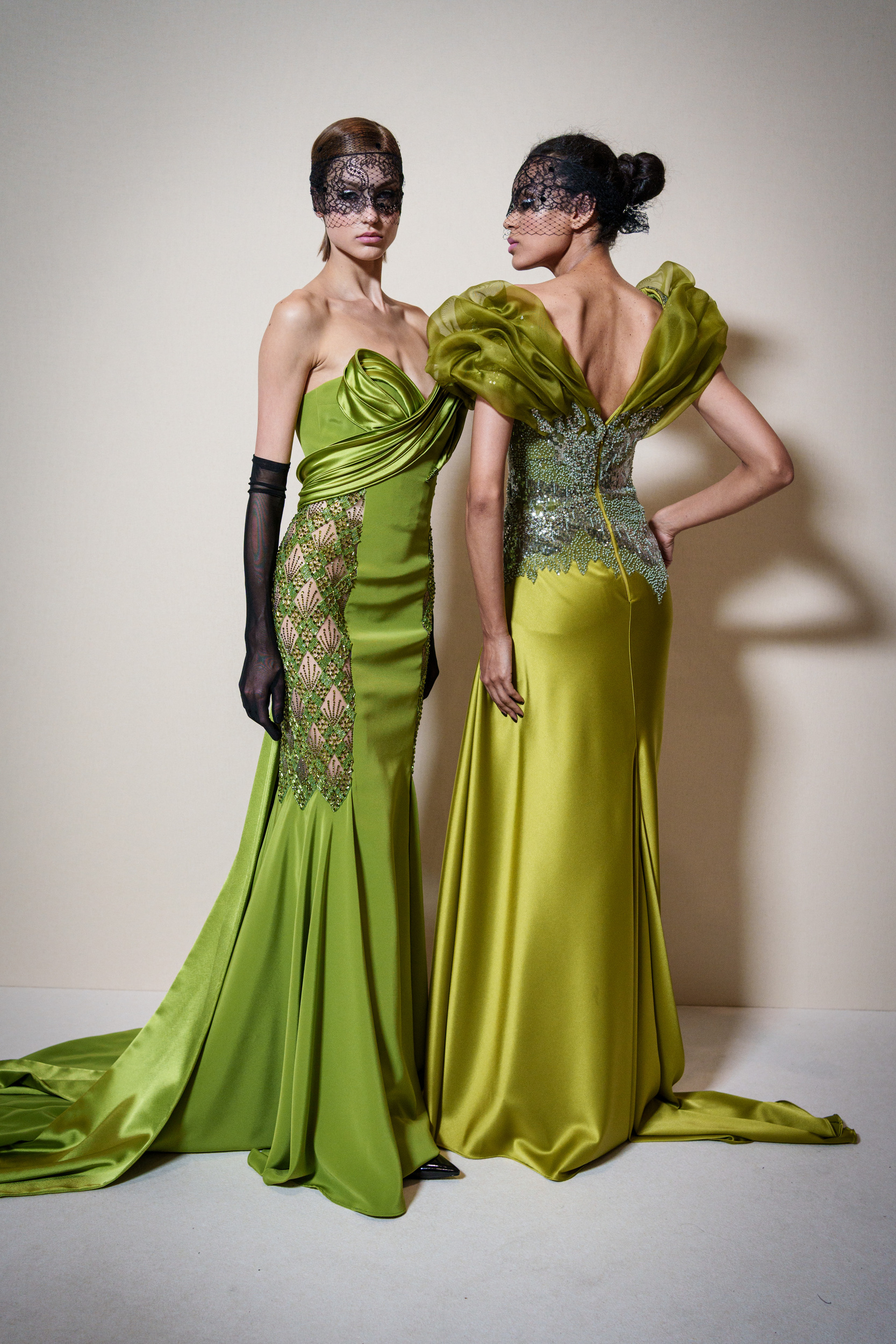 Georges Chakra Fall 2025 Couture Fashion Show Backstage
