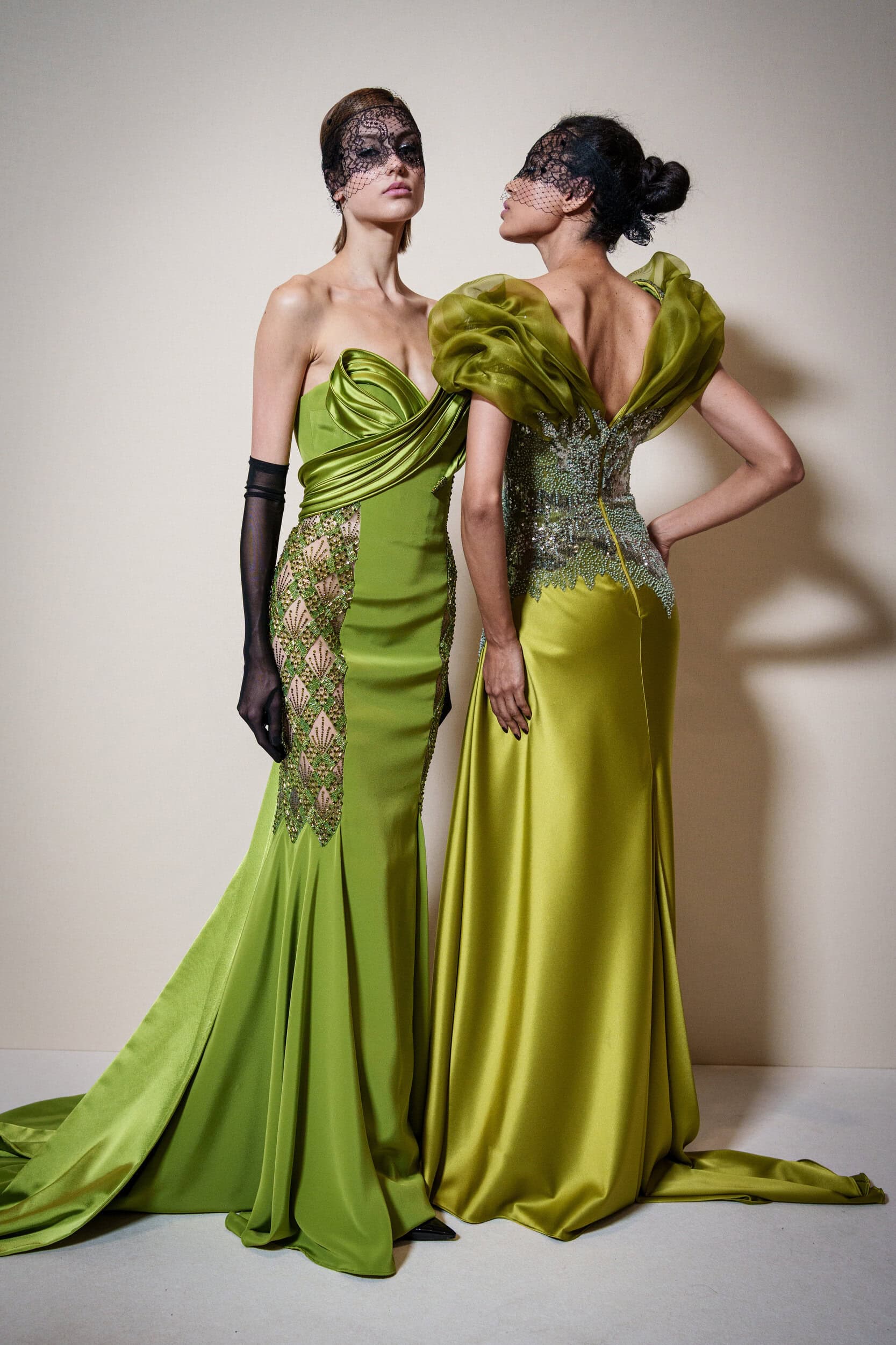 Georges Chakra Fall 2025 Couture Fashion Show Backstage